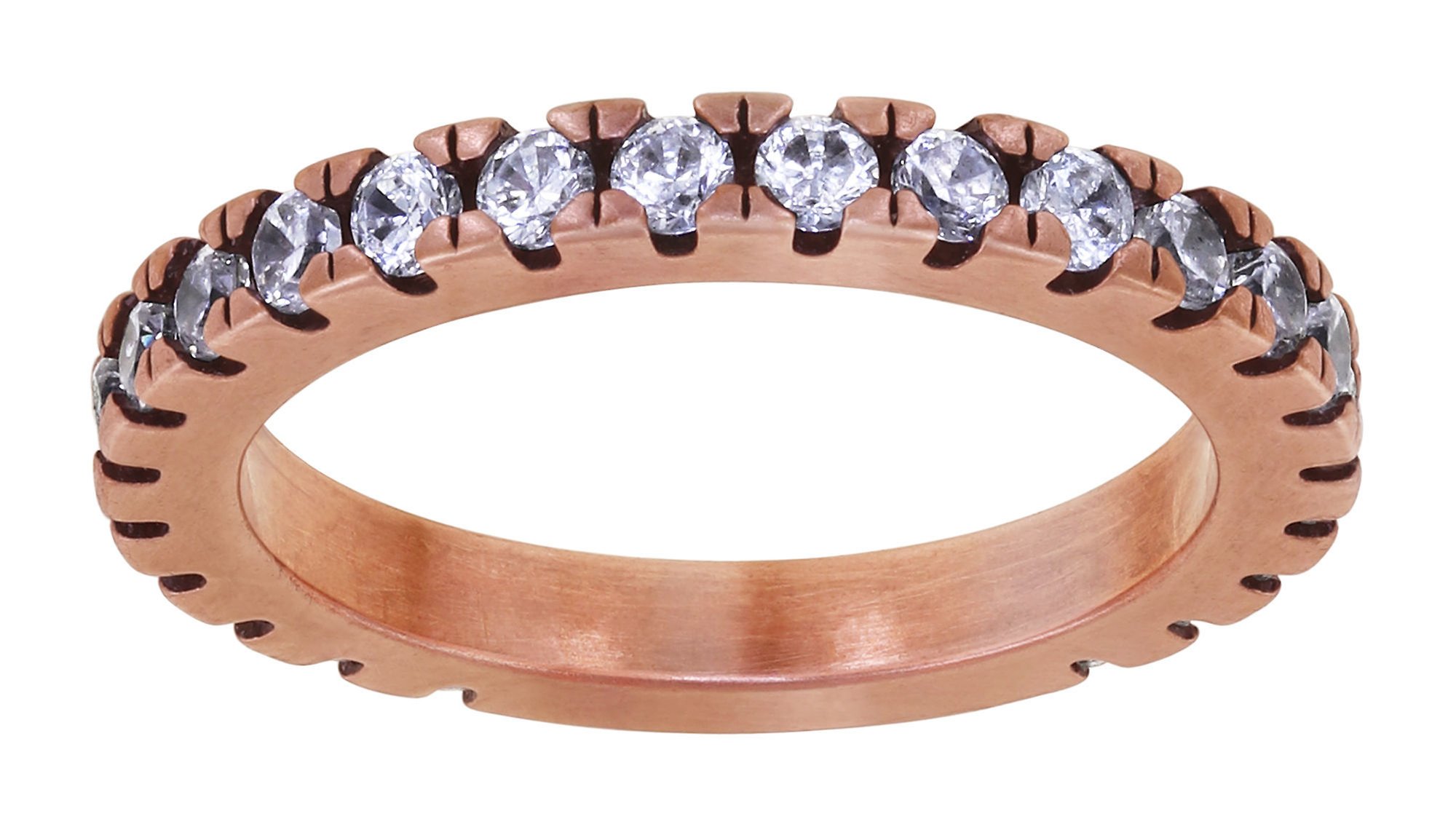 Bild für Ring Daily Glam Weiß Weiß 58mm