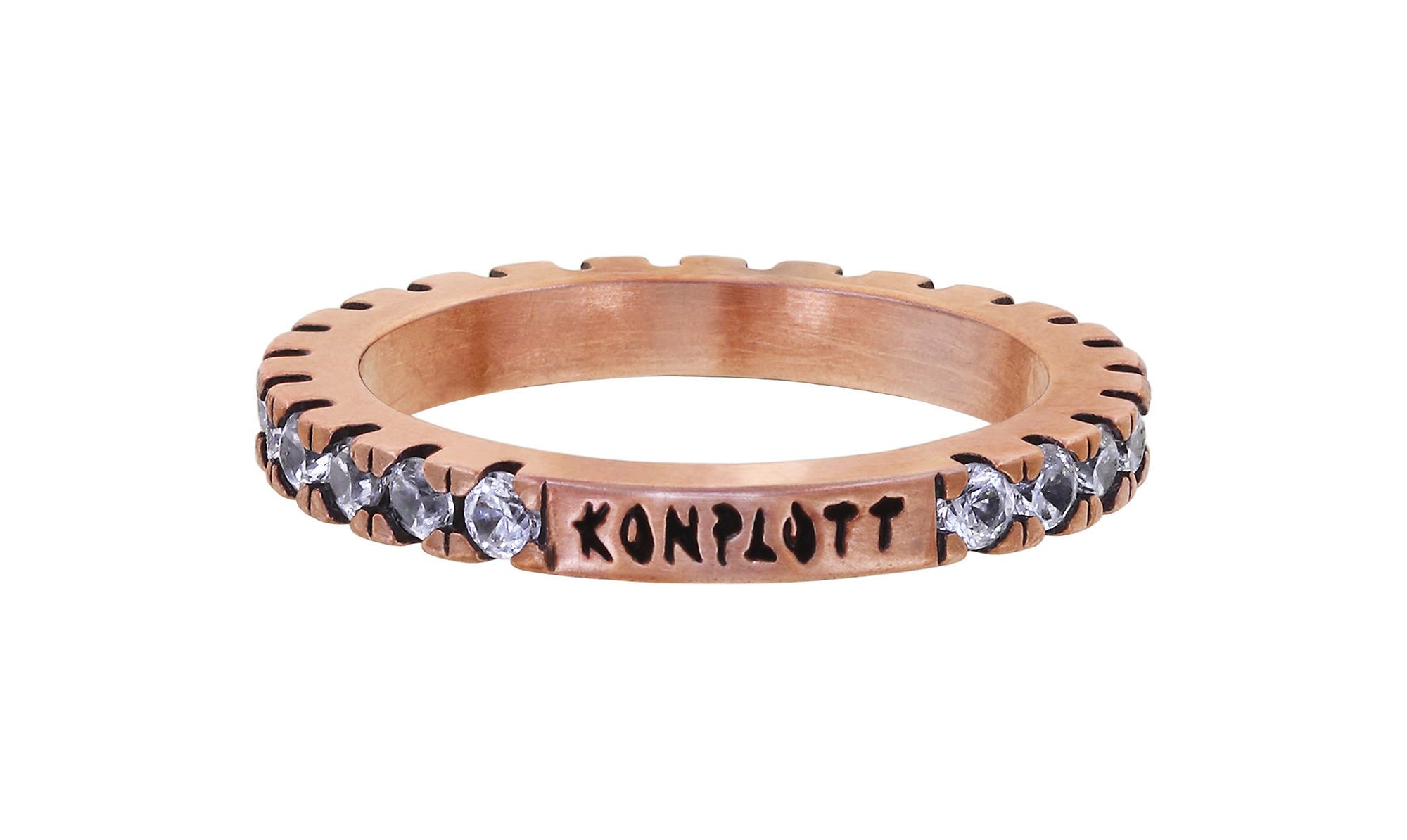 image pour Anneau Daily Glam Blanc white 50 mm