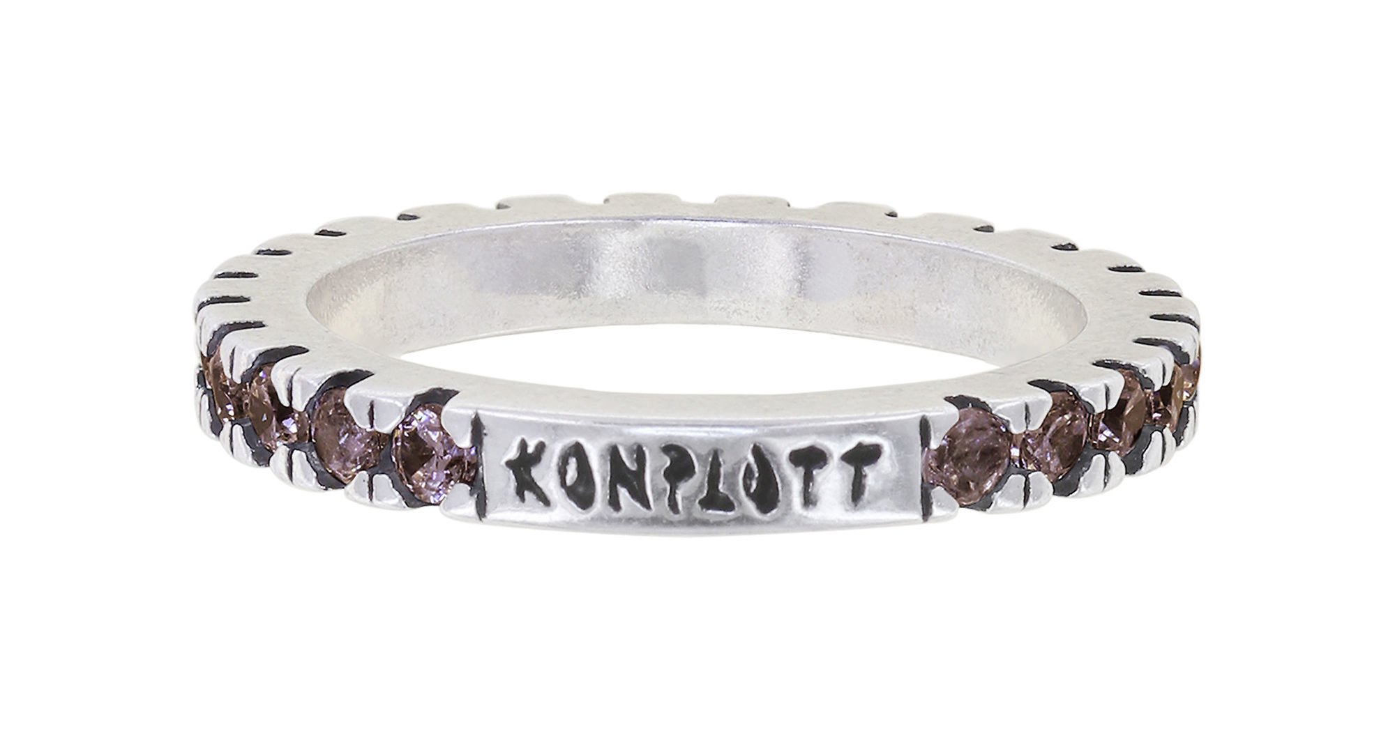 image pour Anneau Daily Glam Marron Clair Light Brown 53mm