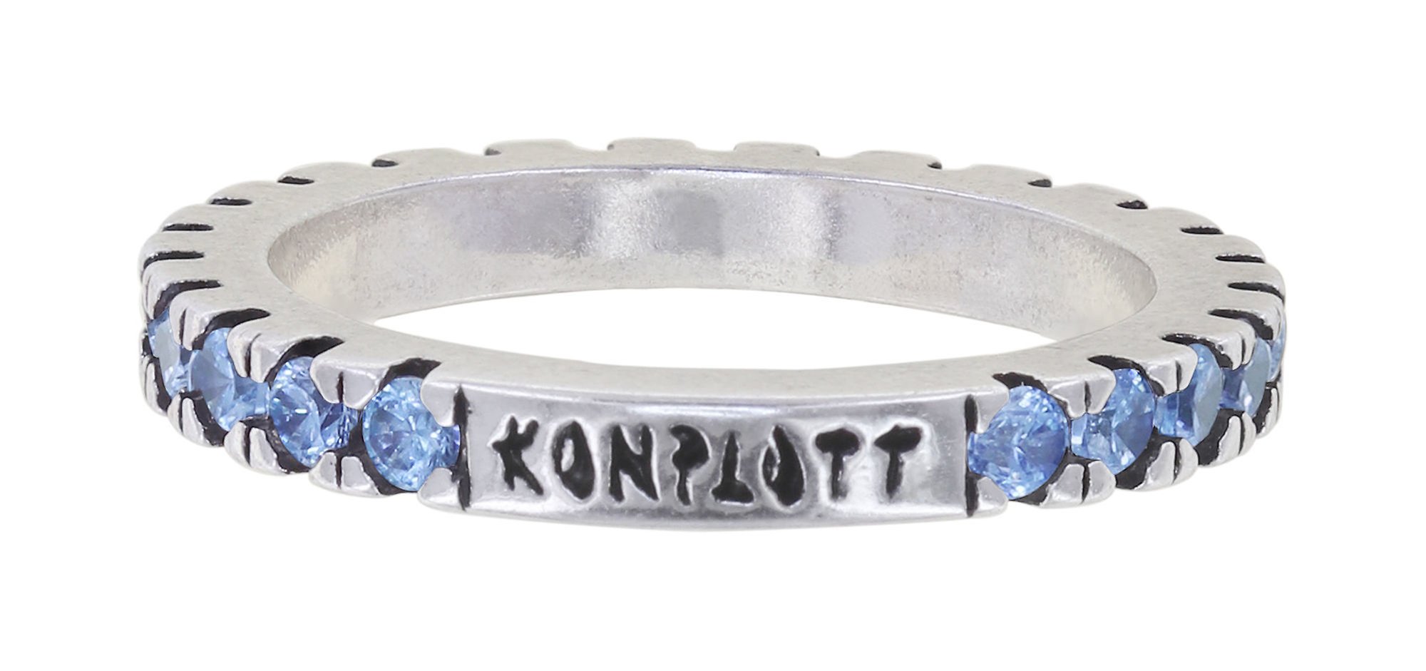 image pour Anneau Daily Glam Aigue-Marine aquamarine 56mm