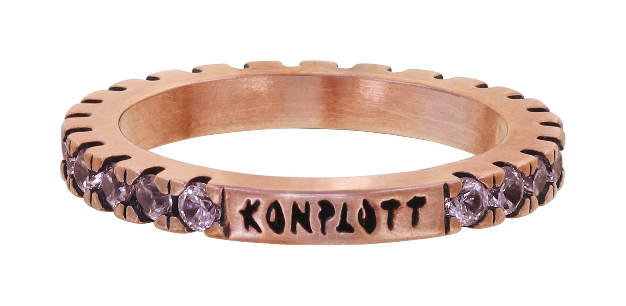 image pour Anneau Daily Glam Marron Clair Light Brown 56mm