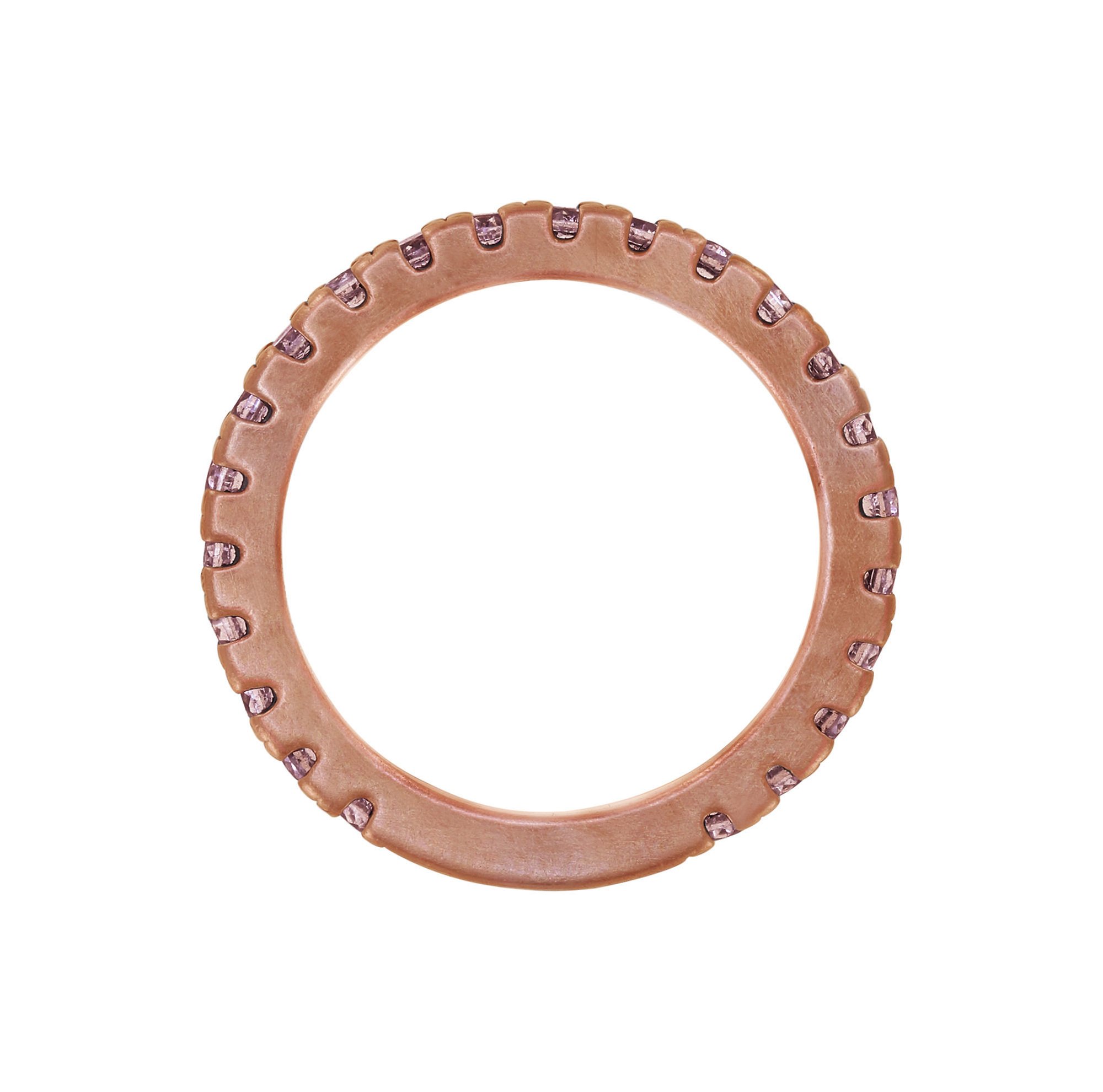 image pour Anneau Daily Glam Marron Clair Light Brown 50 mm