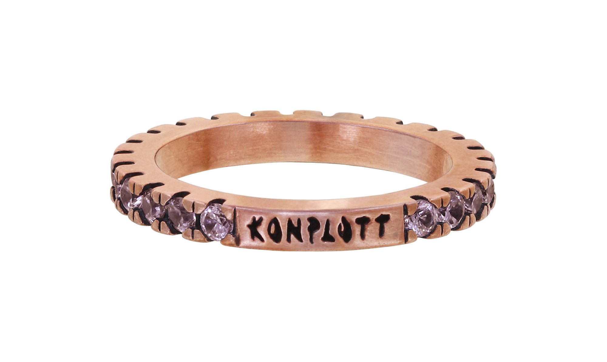 image pour Anneau Daily Glam Marron Clair Light Brown 50 mm