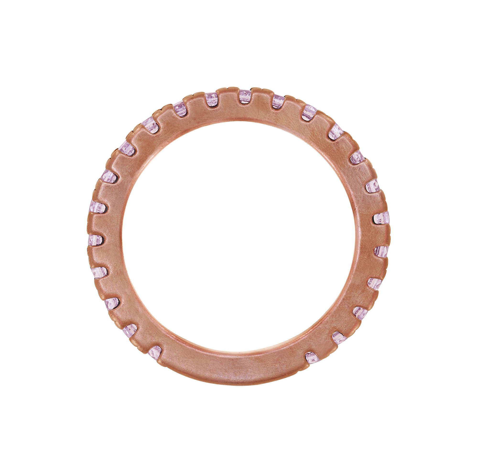 image pour Anneau Daily Glam Rose Pink 50 mm