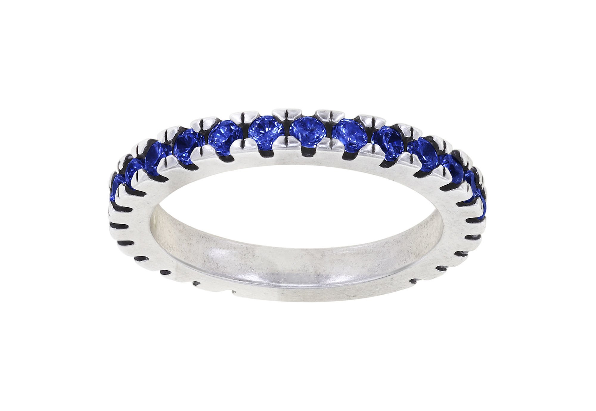 image pour Collier pendant Daily Glam Saphir Clair light sapphire 50 mm