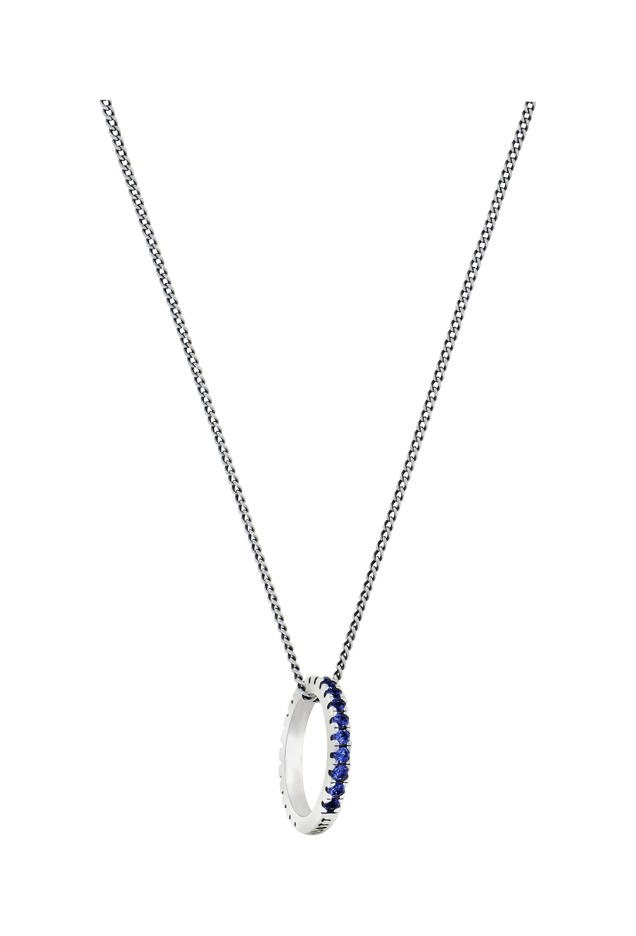 image pour Collier pendant Daily Glam Saphir Clair light sapphire 50 mm