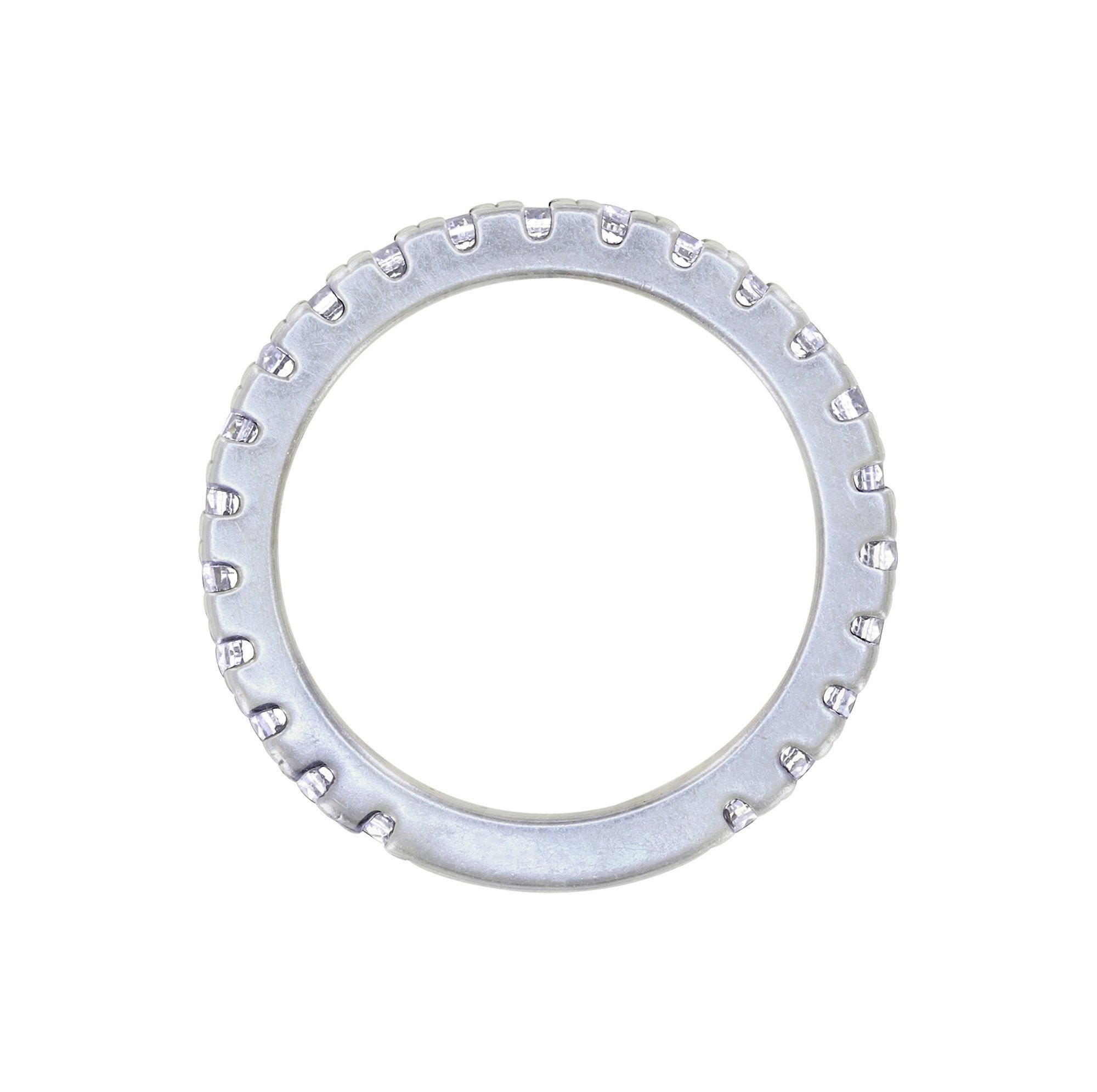 image pour Anneau Daily Glam Blanc white 50 mm