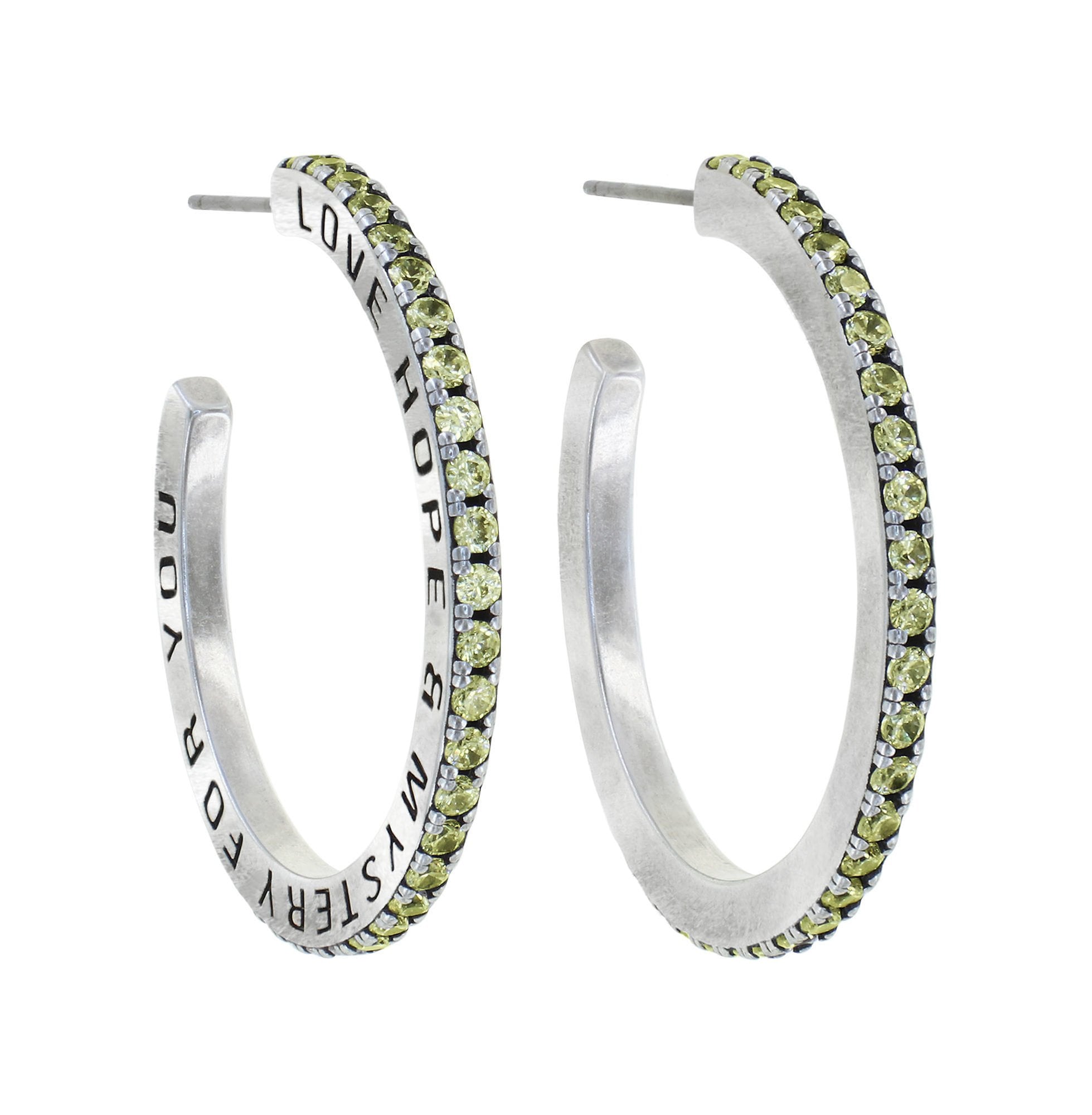 image pour Boucles d'oreilles créoles Daily Glam Citron Lemon 35 mm