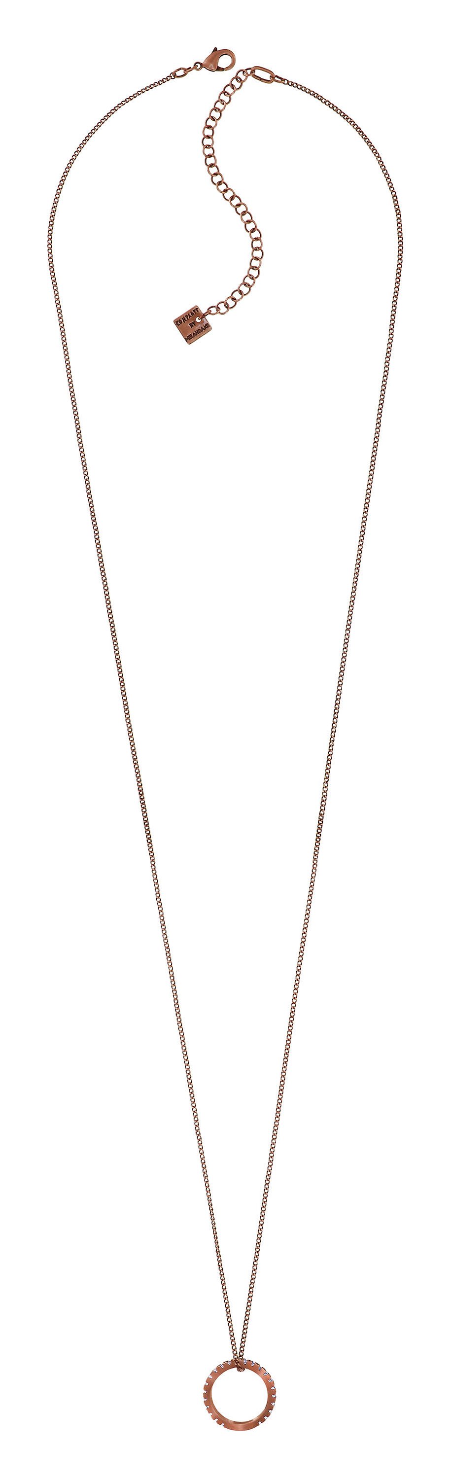 image pour Collier pendant (long) Daily Glam Lavande lavender 50 mm