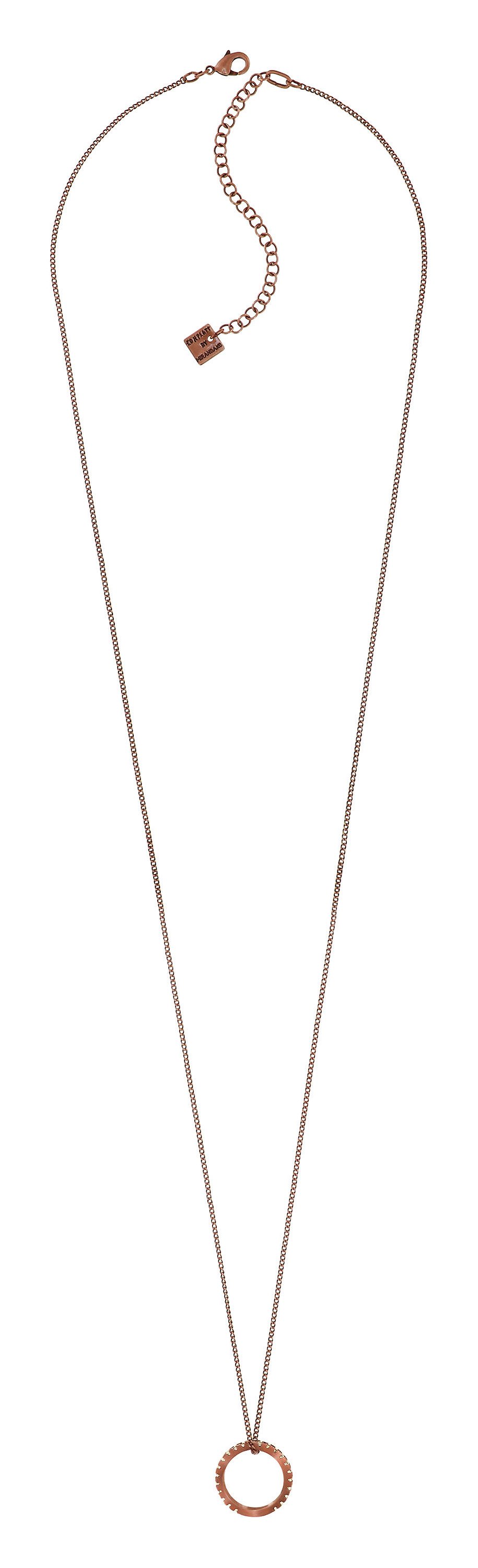 image for Necklace Pendant (Long) Daily Glam Champagne champagne 50 mm