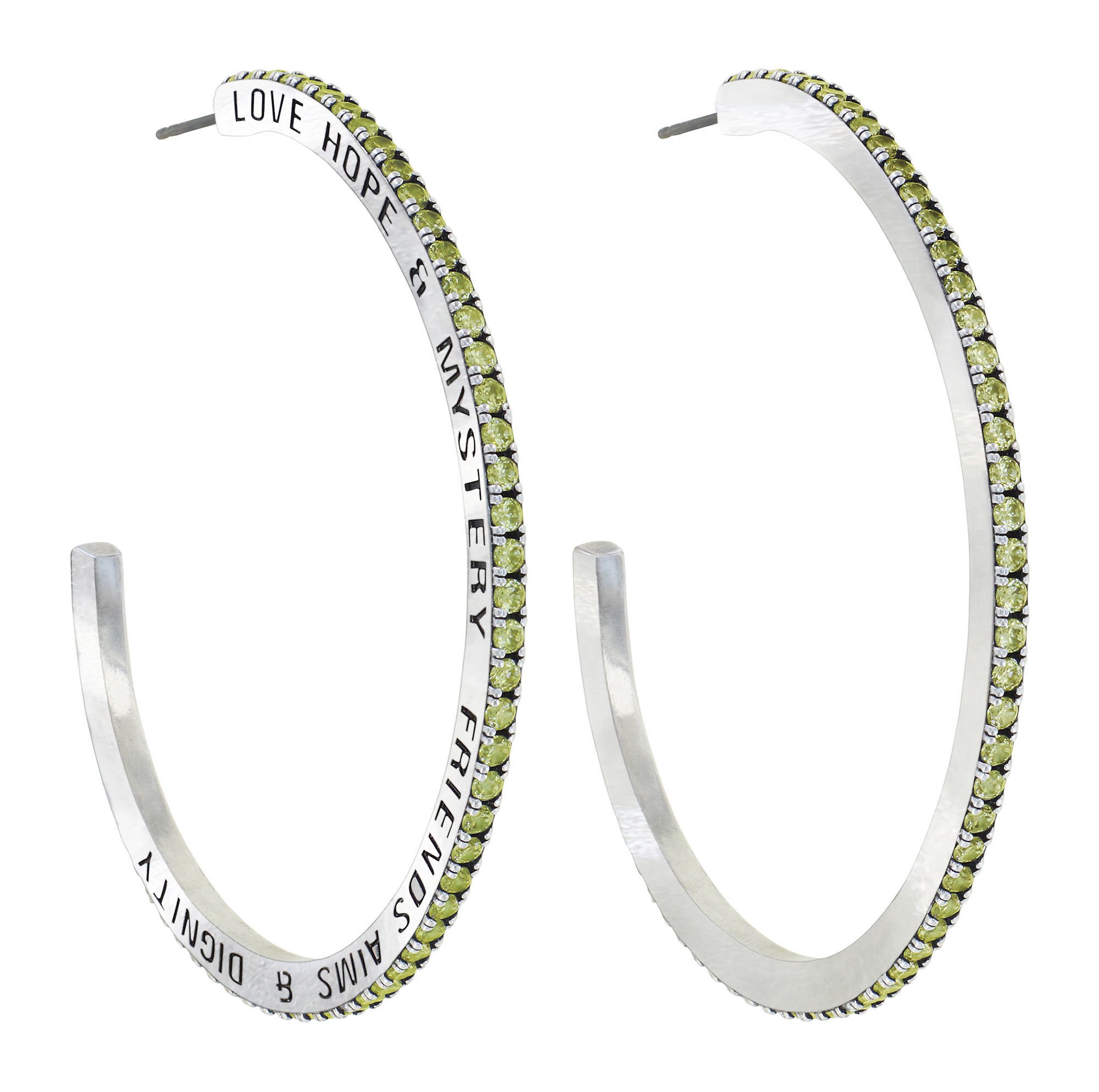 image pour Boucles d'oreilles créoles Daily Glam Citron Lemon 58.8mm