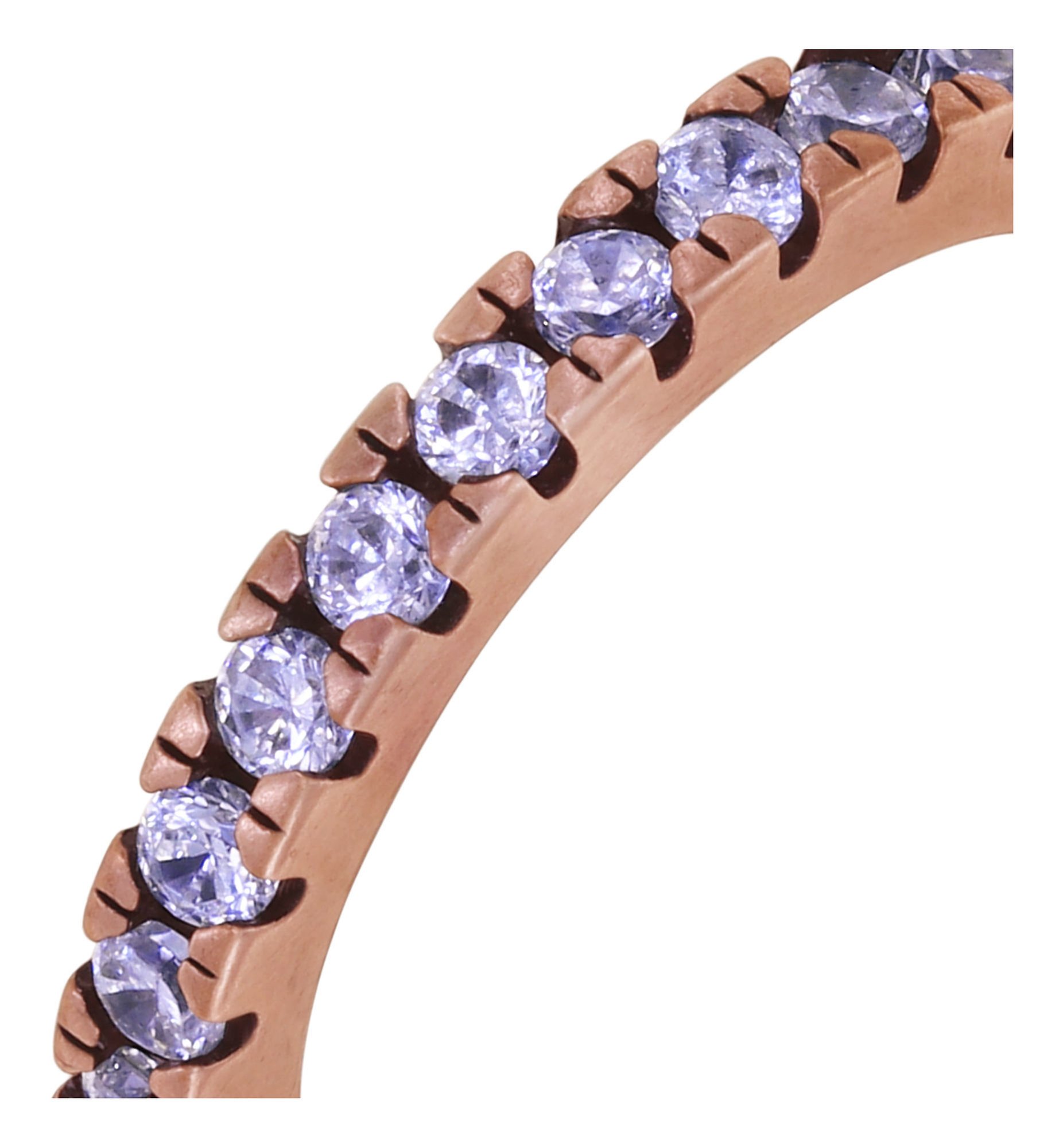 image pour Boucles d'oreilles créoles Daily Glam Lavande lavender 19mm