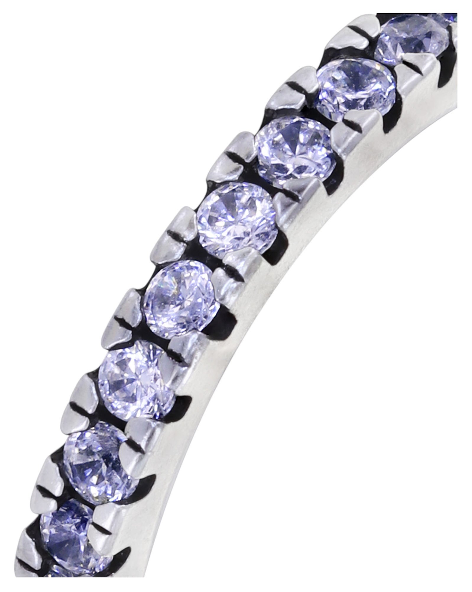 image pour Boucles d'oreilles créoles Daily Glam Lavande lavender 58.8mm