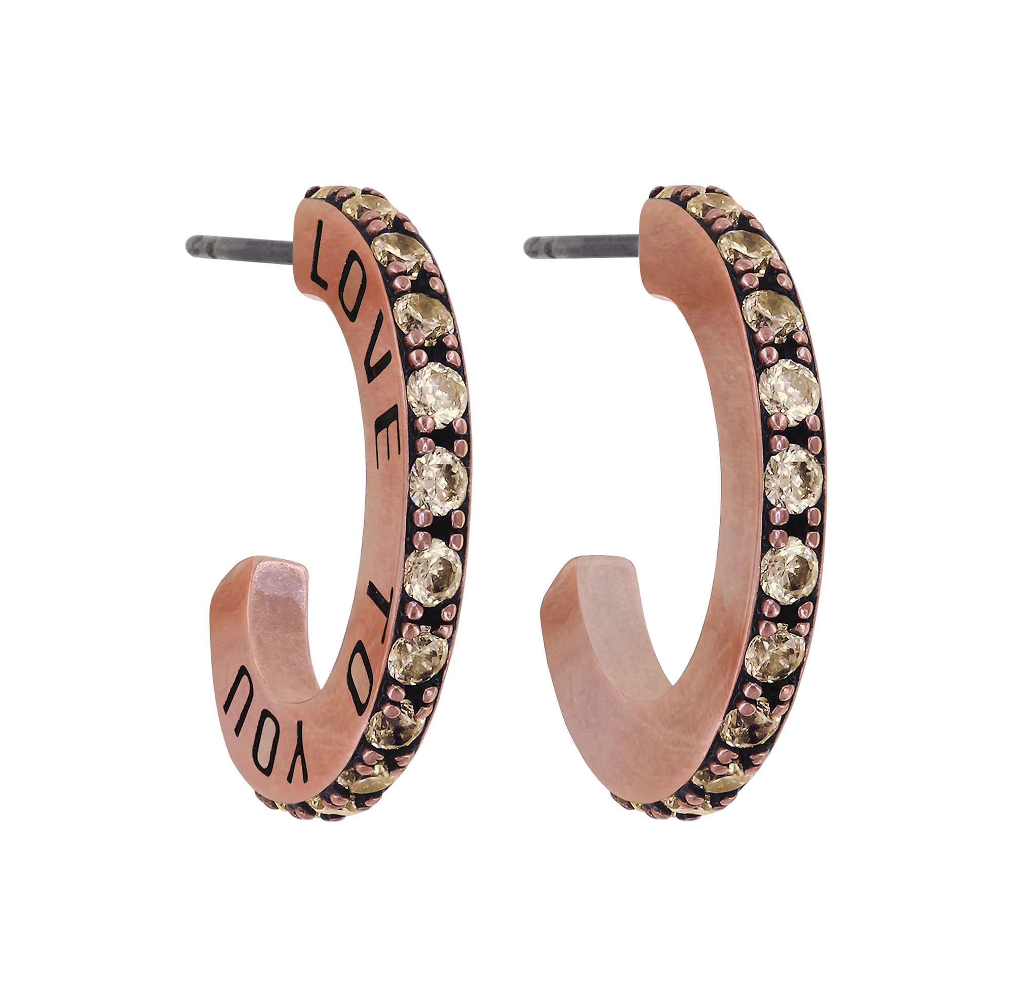 Bild für Creolen Daily Glam Champagner champagne 19mm