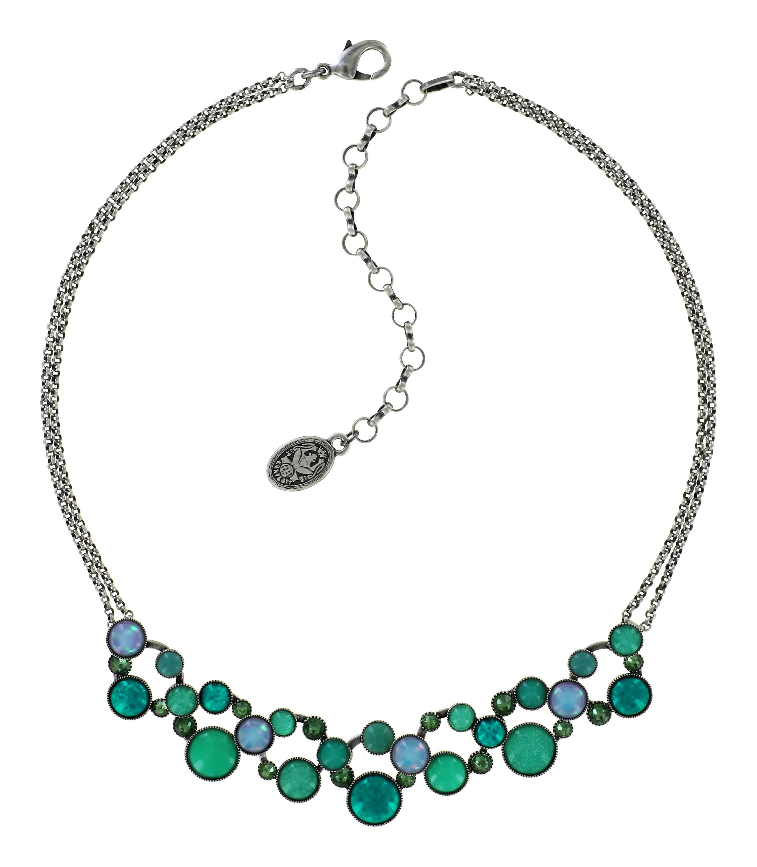 image pour Collier Shopping Drops Bleu / Vert  