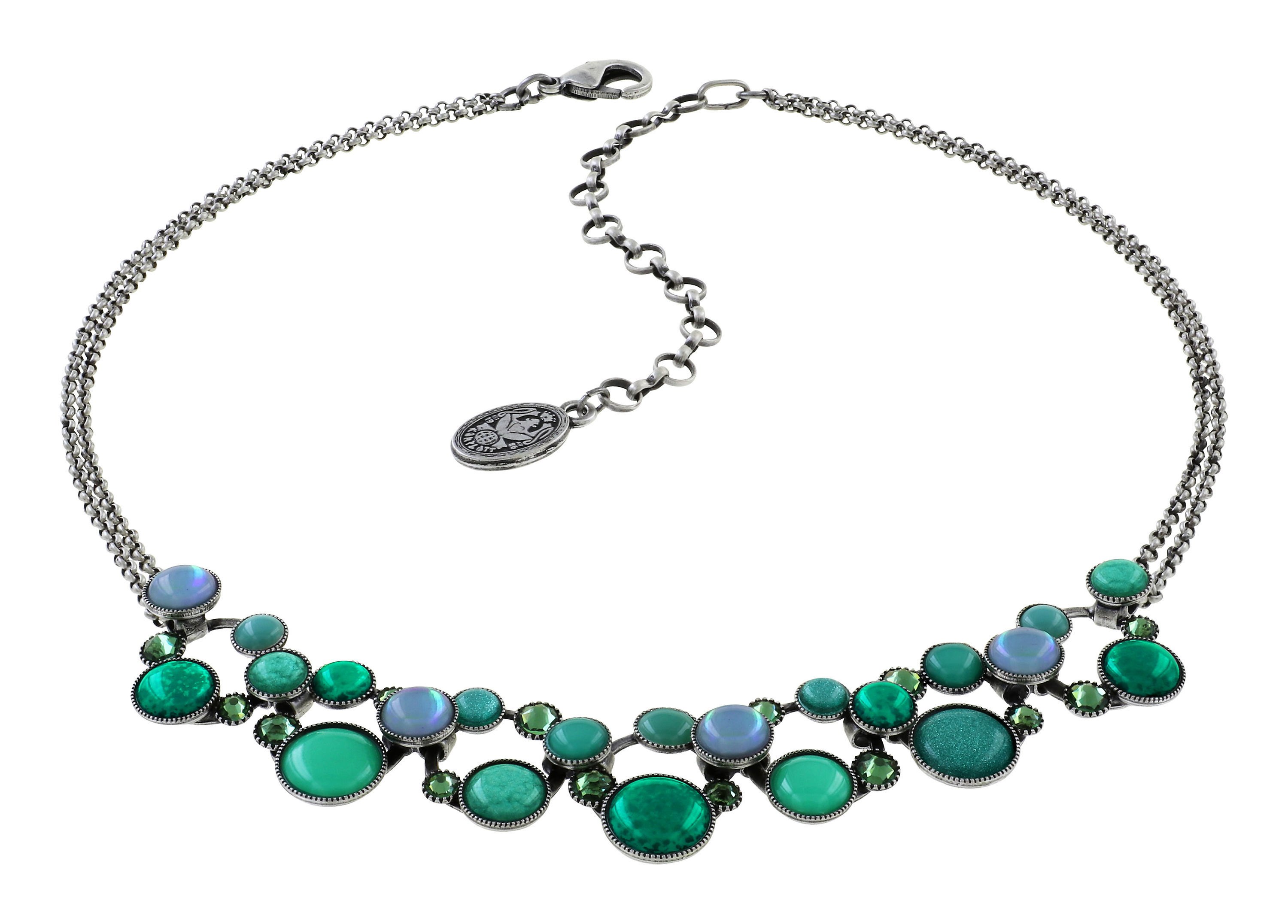 image pour Collier Shopping Drops Bleu / Vert  