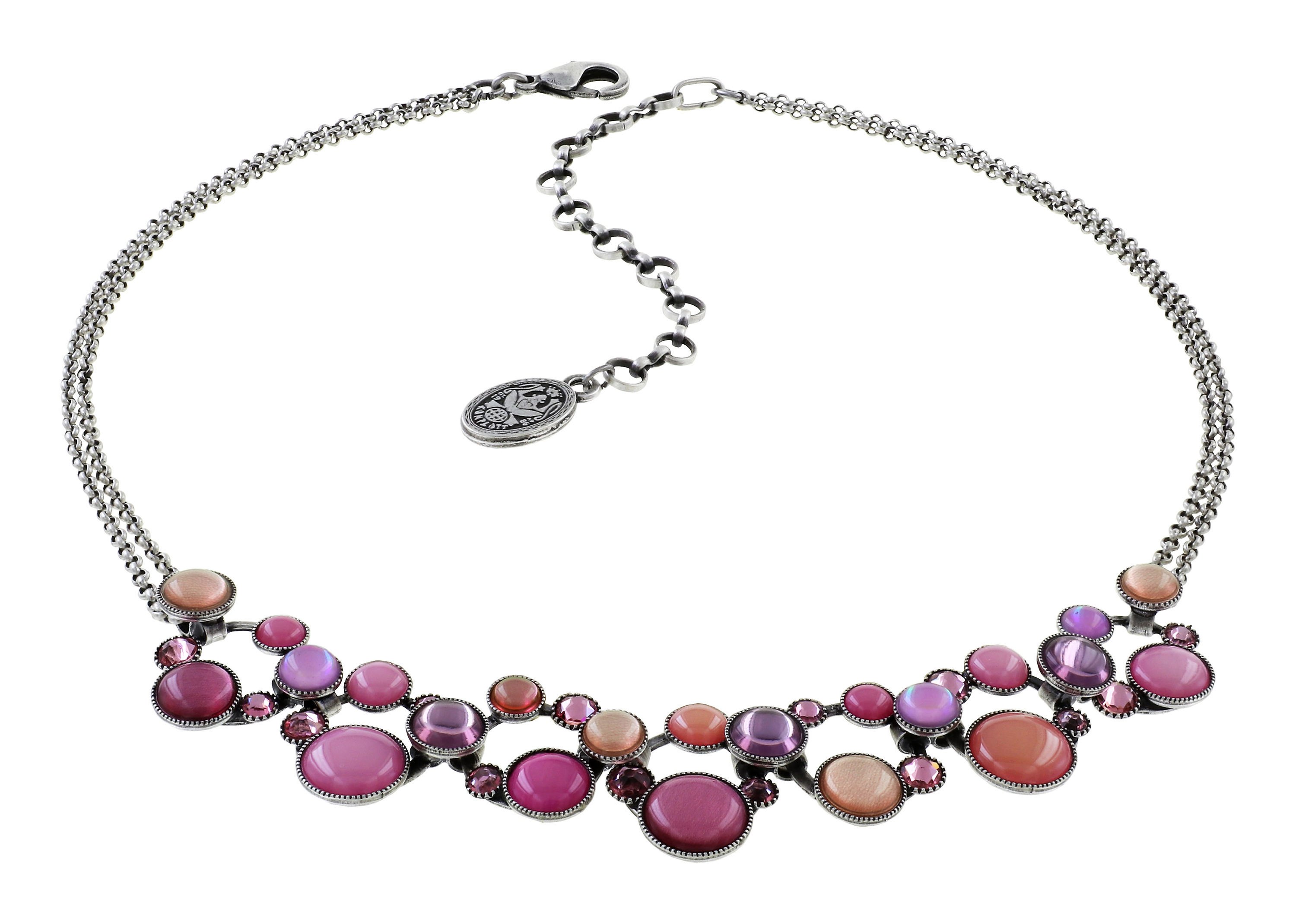image for Necklace Shopping Drops Pink / Lila  
