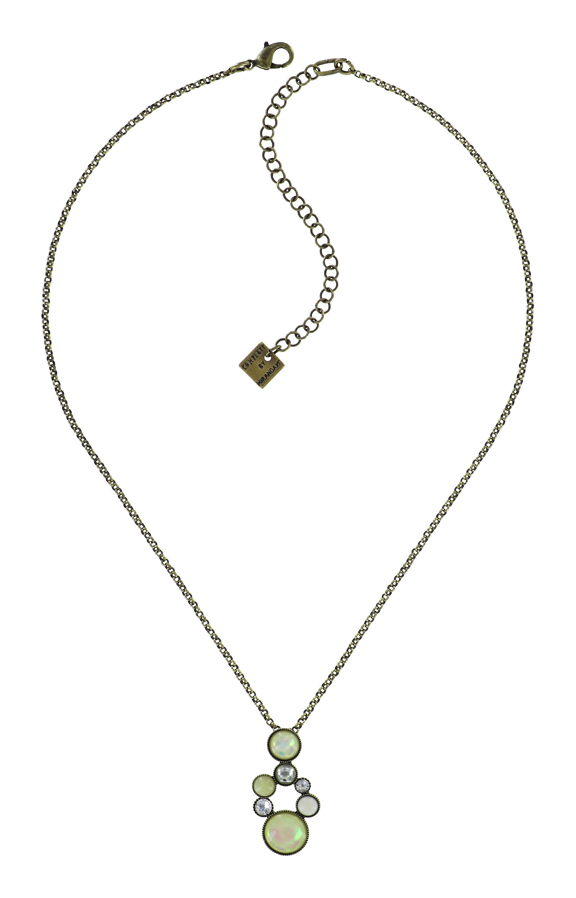 image pour Collier pendant Shopping Drops Blanc  