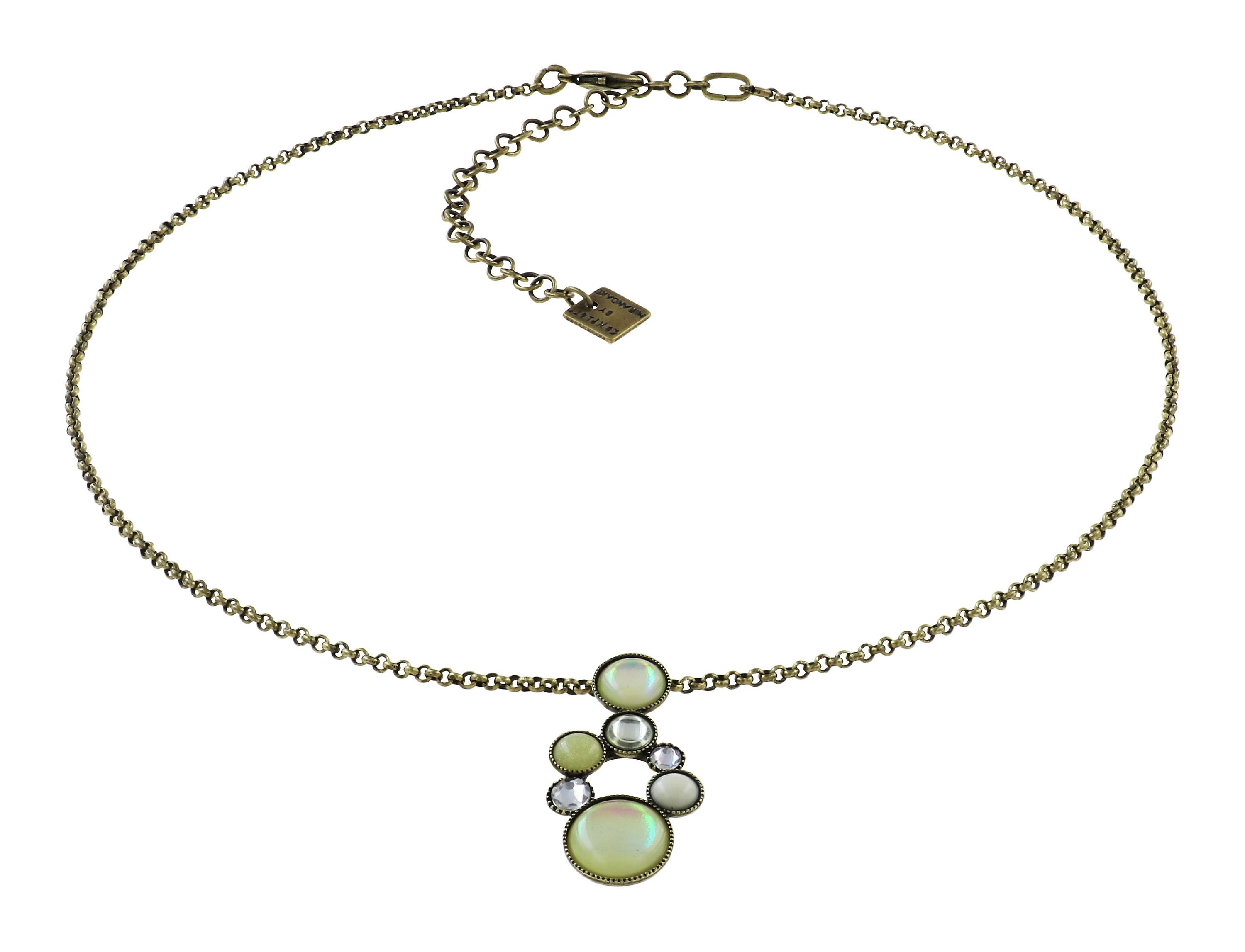 image for Necklace pendant Shopping Drops White  