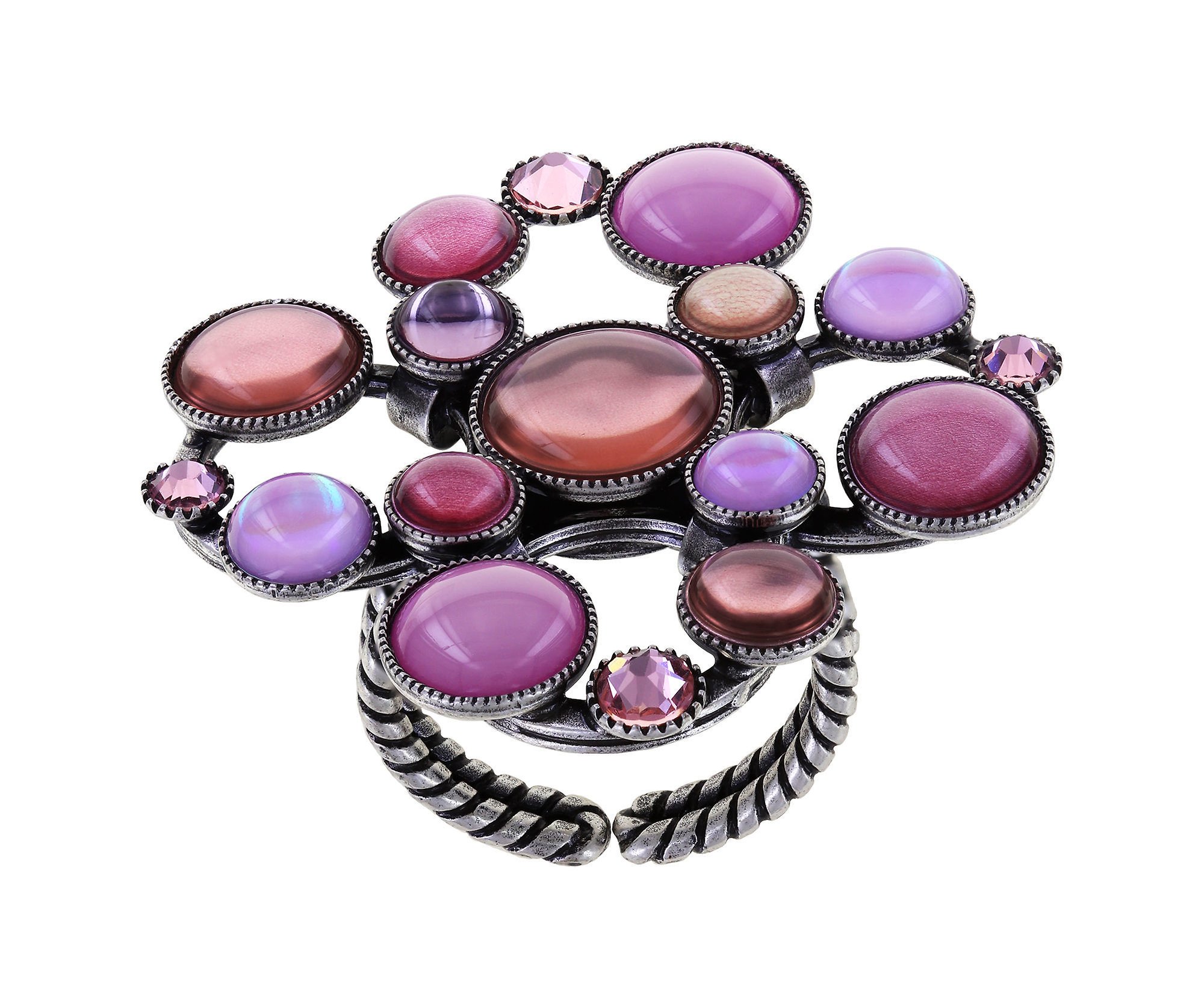 image for Ring Shopping Drops Pink / Lila  