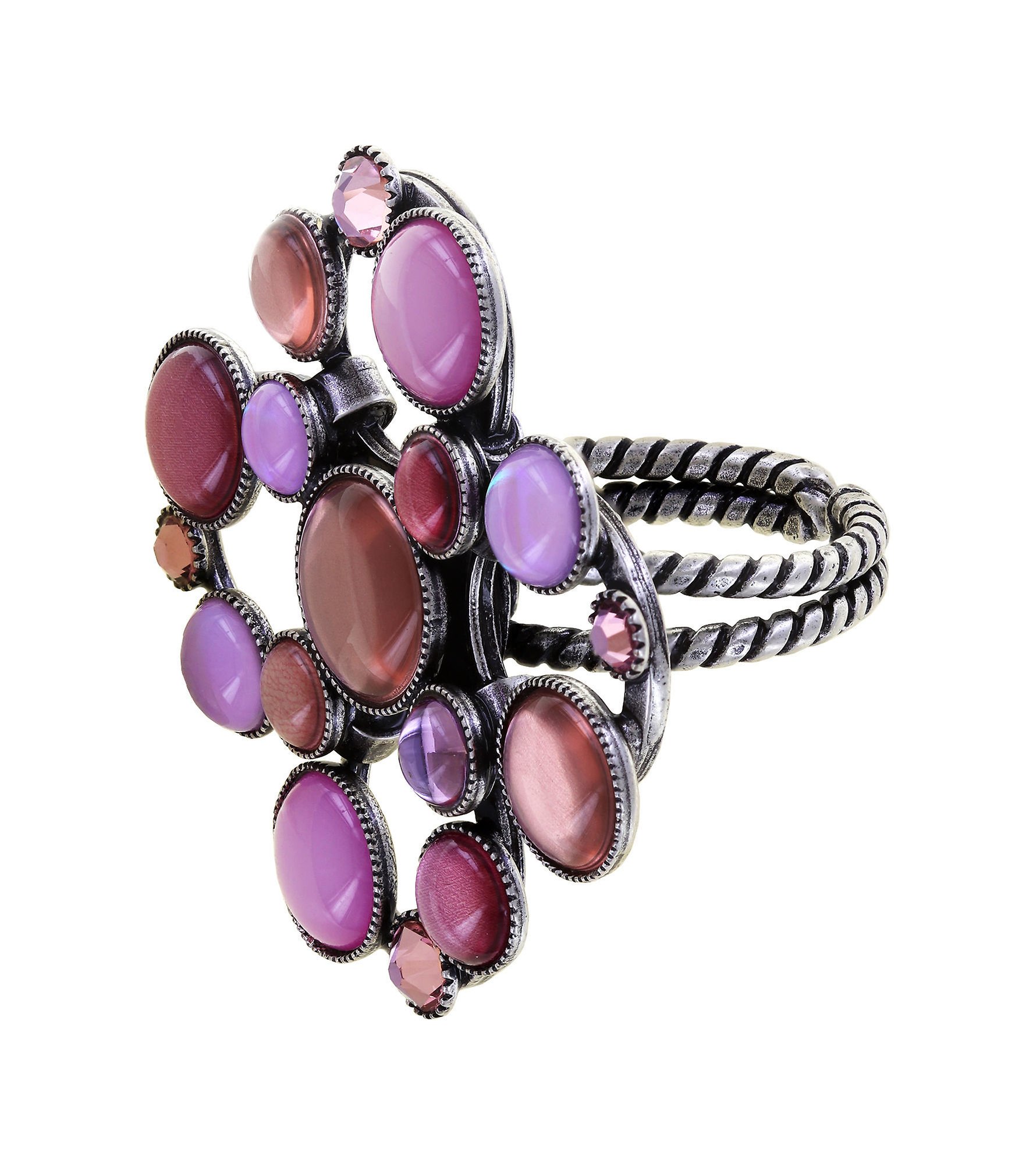 image for Ring Shopping Drops Pink / Lila  