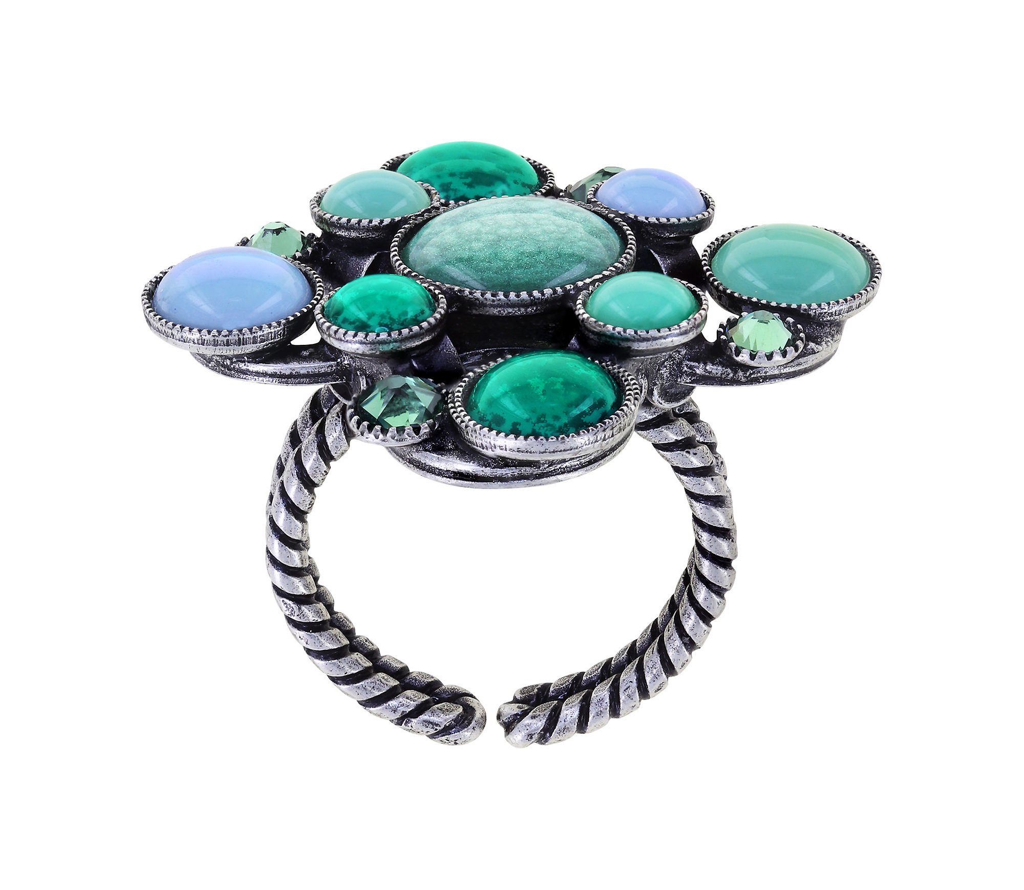 image for Ring Shopping Drops Blue / Green  