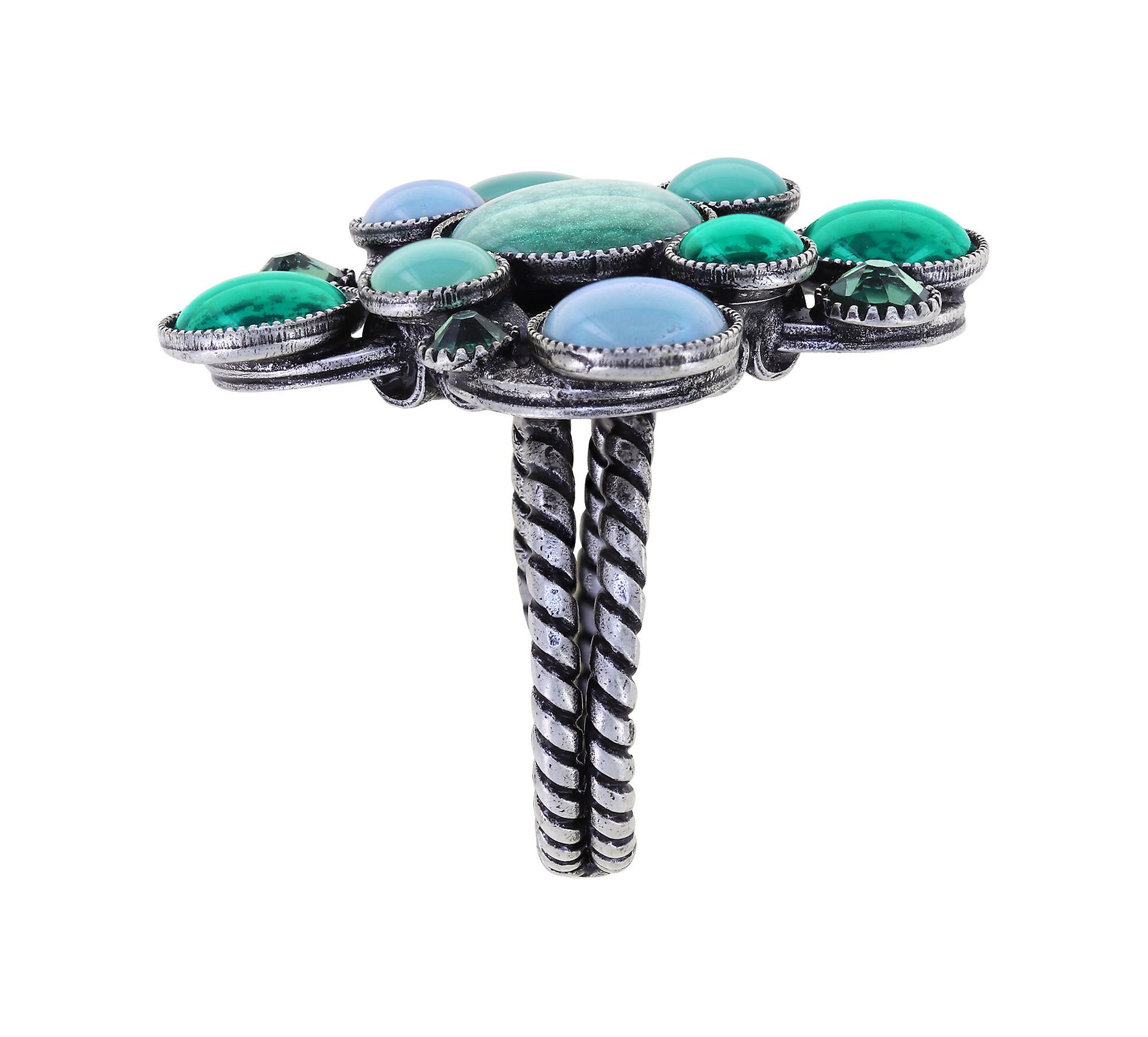 image for Ring Shopping Drops Blue / Green  