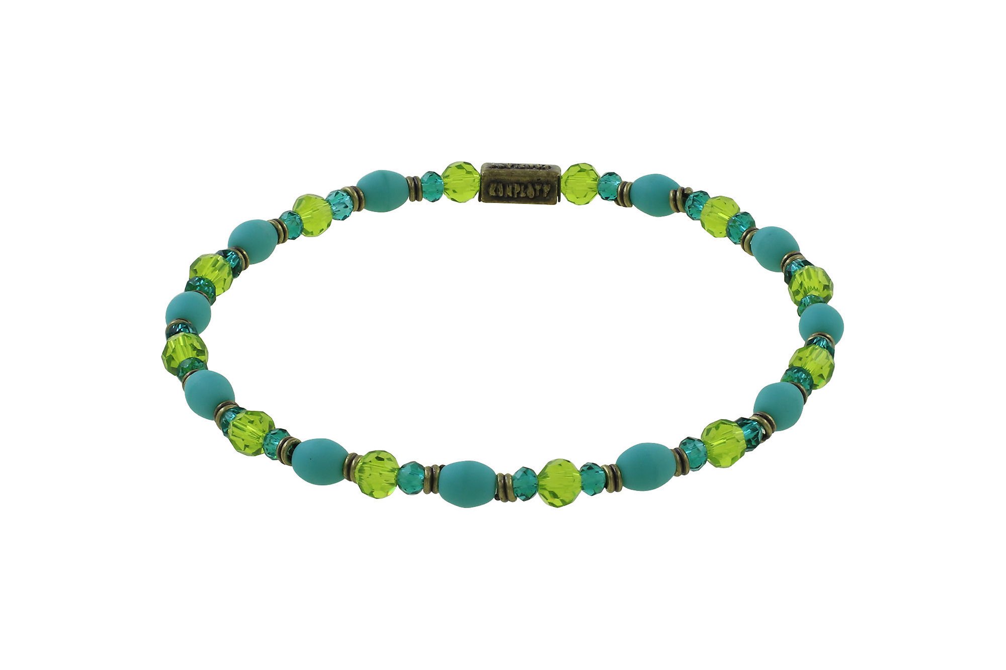 Bild für Armband elastisch Petit Glamour d´Afrique Grün  