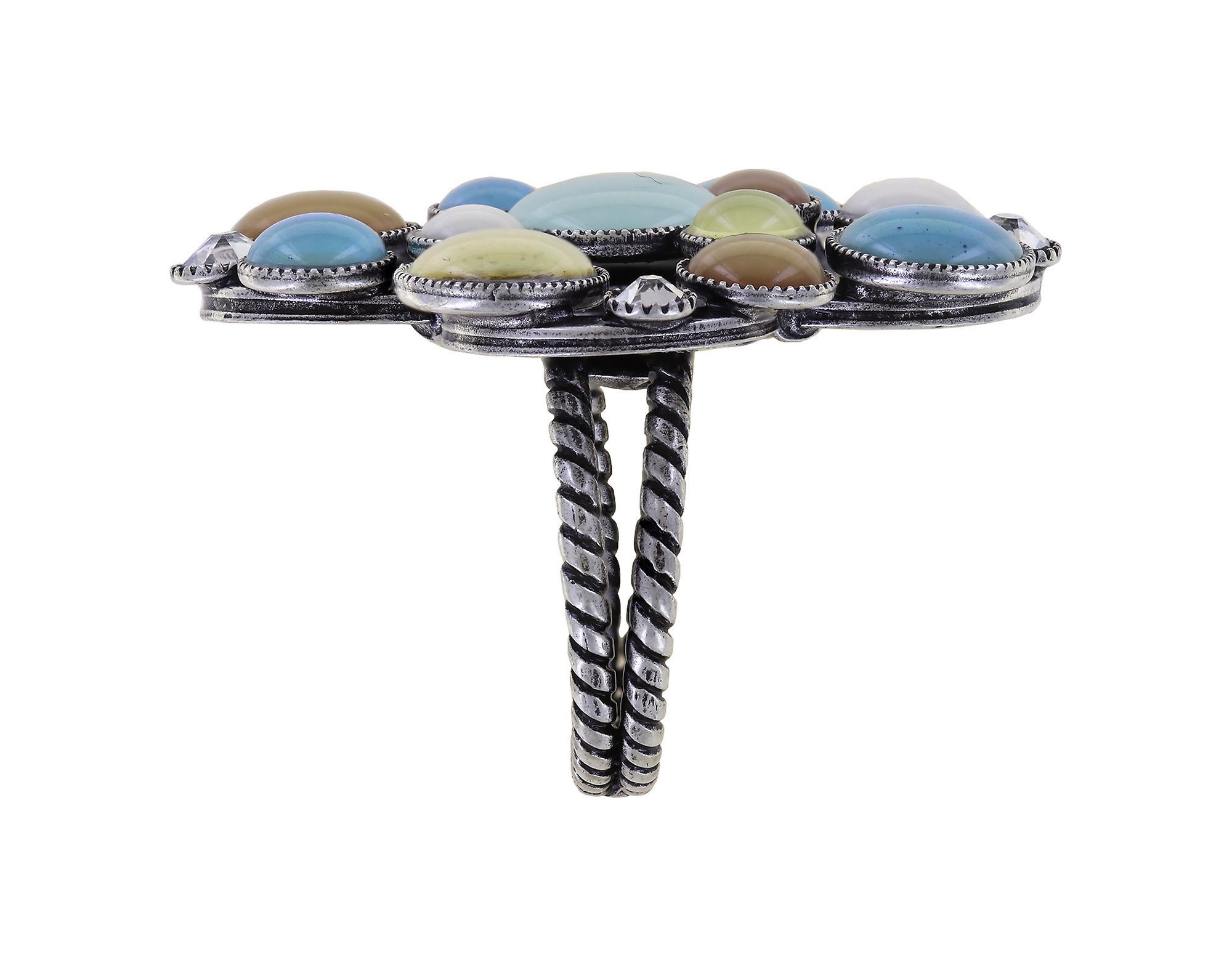 image for Ring Shopping Drops Blue / Brown  