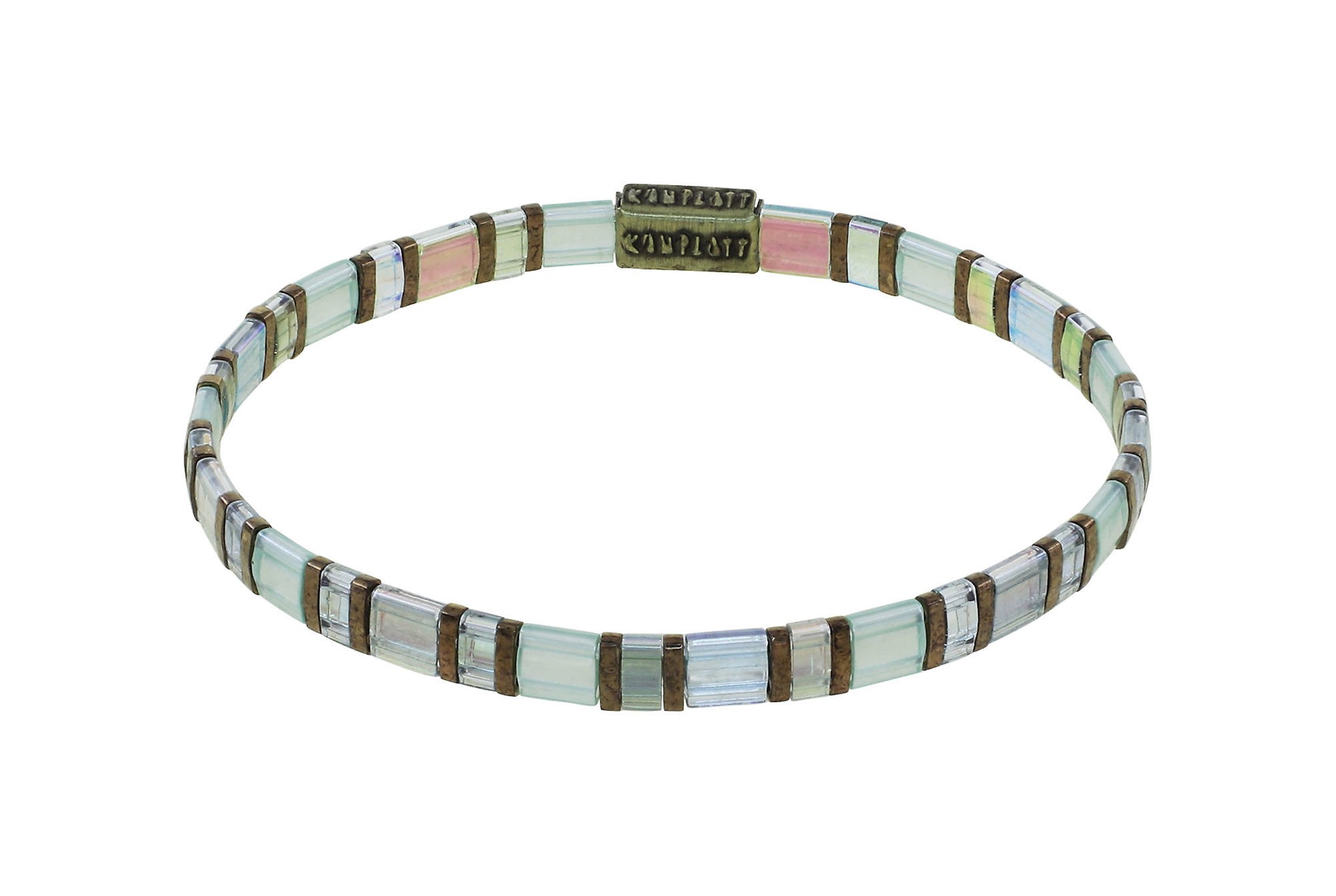 image pour Bracelet élastique Tilala Blanc / Pastel Multi  