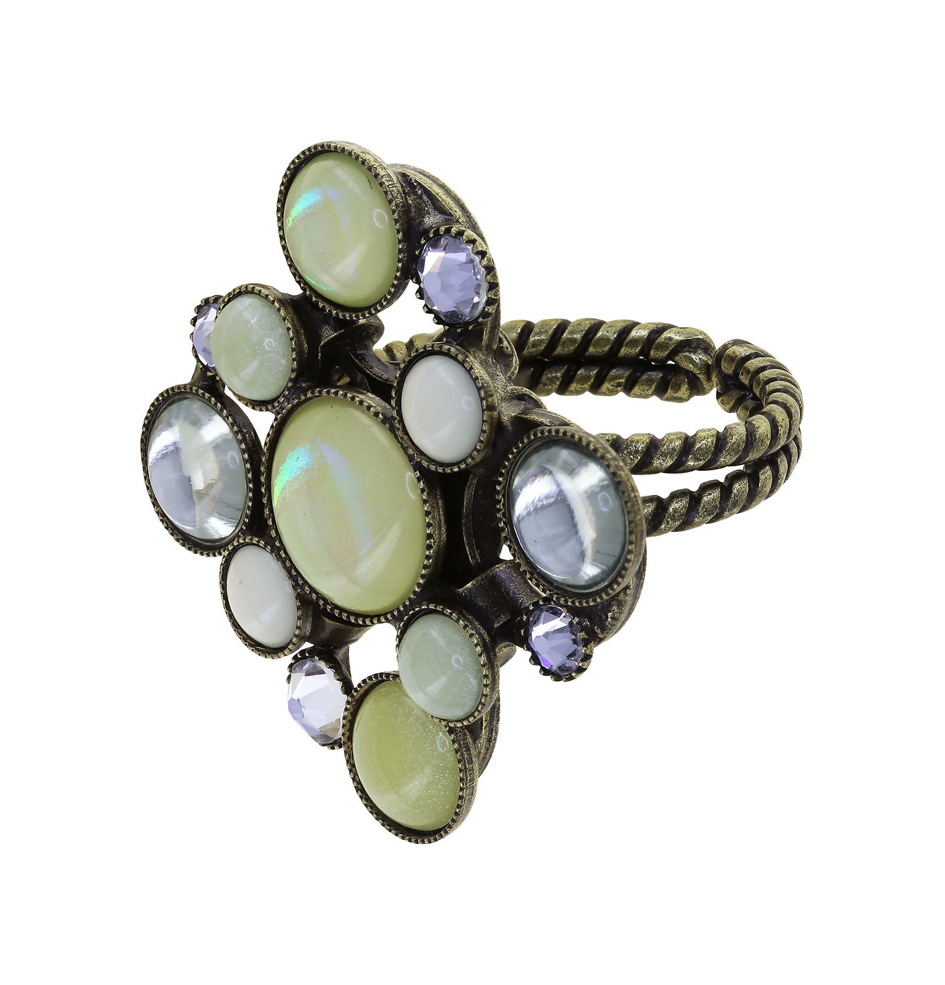 image pour Anneau Shopping Drops Blanc  