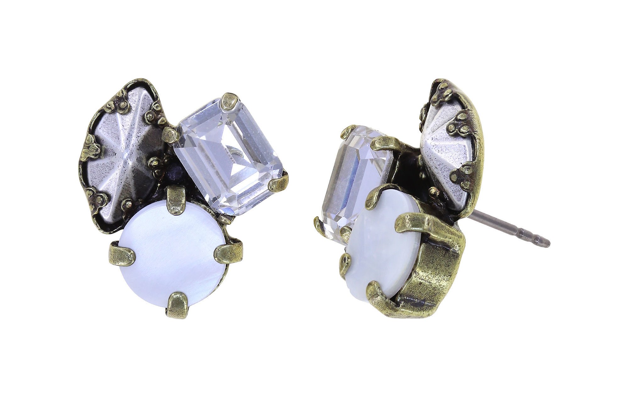 image pour Clou d'oreille Sea Breeze Blanc  