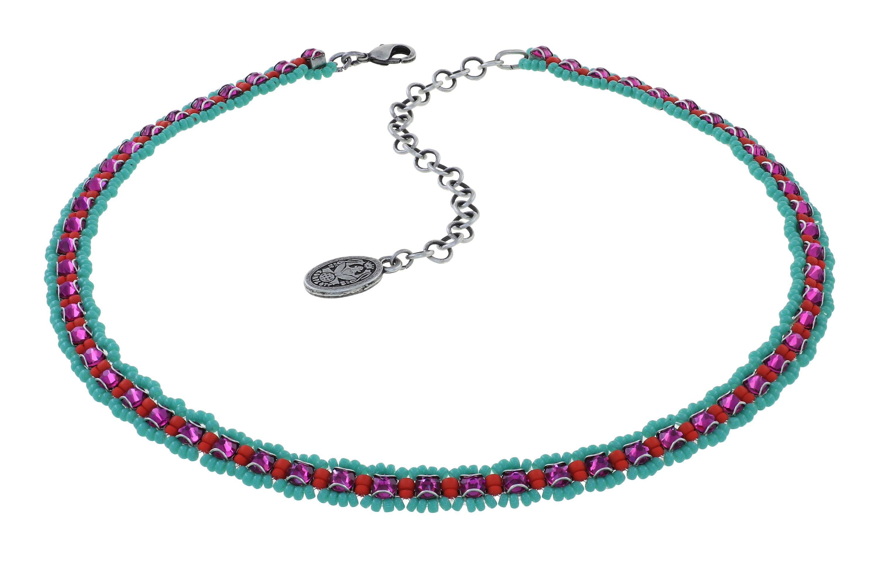 image pour Collier Festival de Luxe Vert / Rouge  