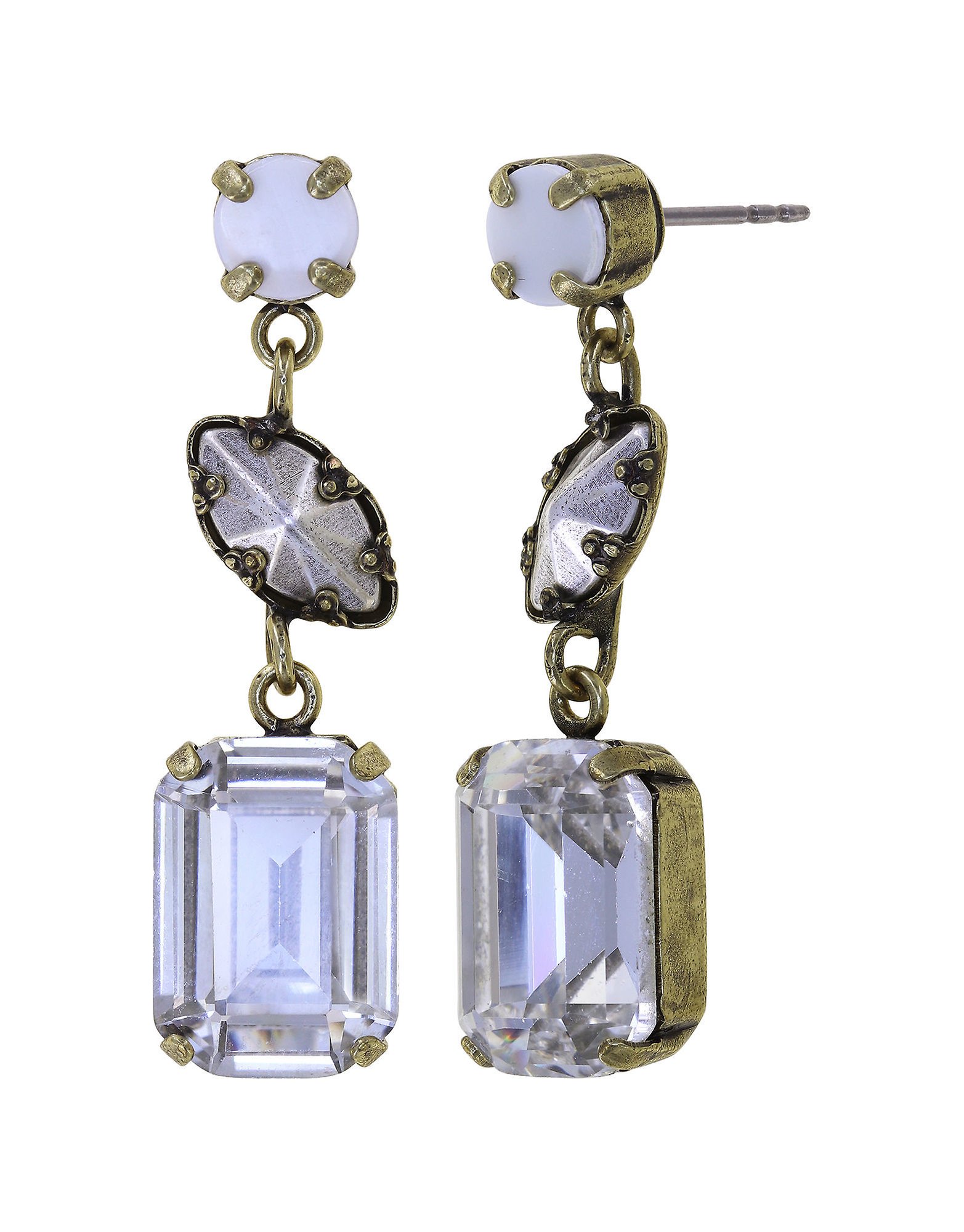 image pour Clou d'oreille pendant Sea Breeze Blanc  