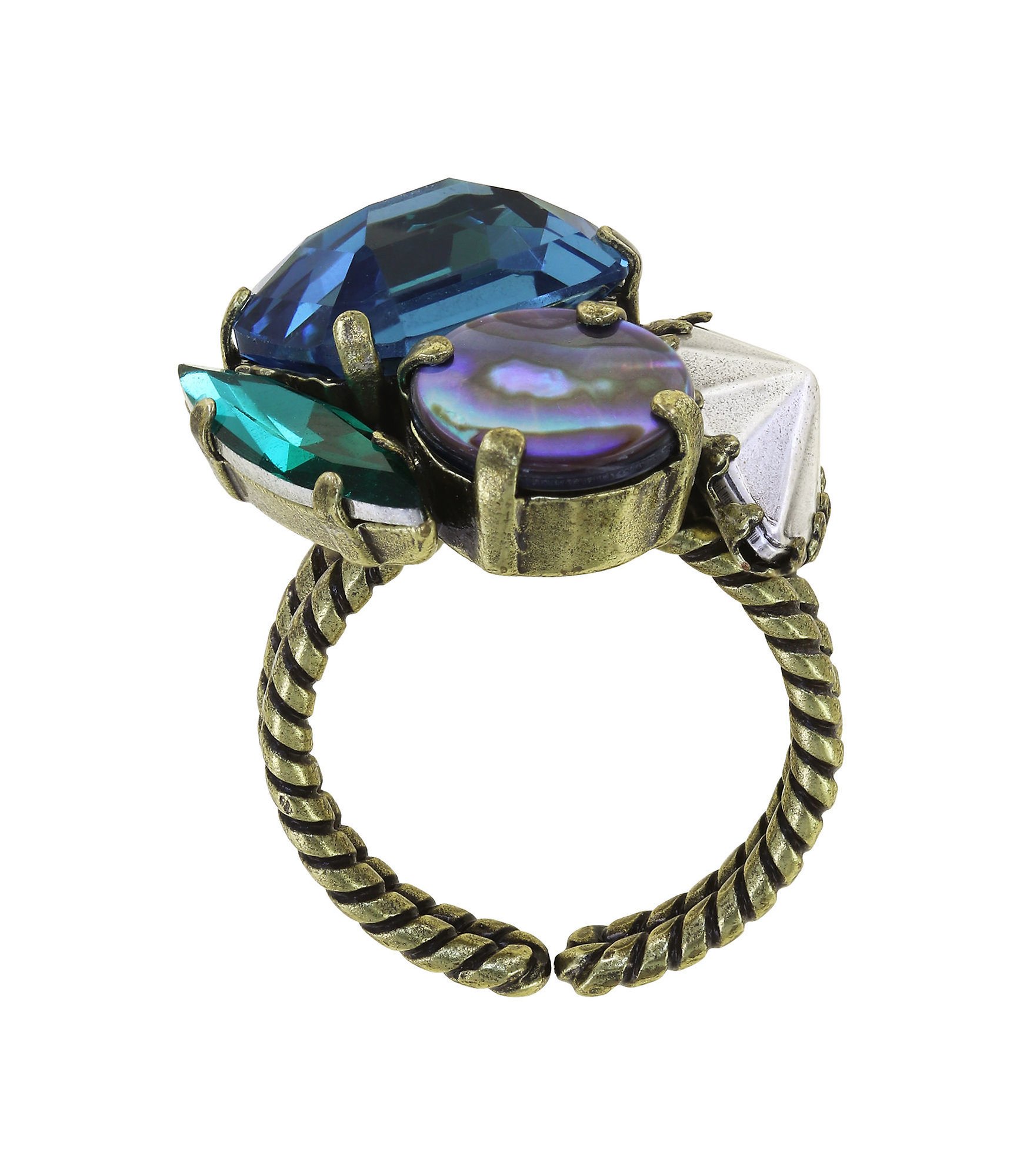 image pour Anneau Sea Breeze Bleu / Vert  