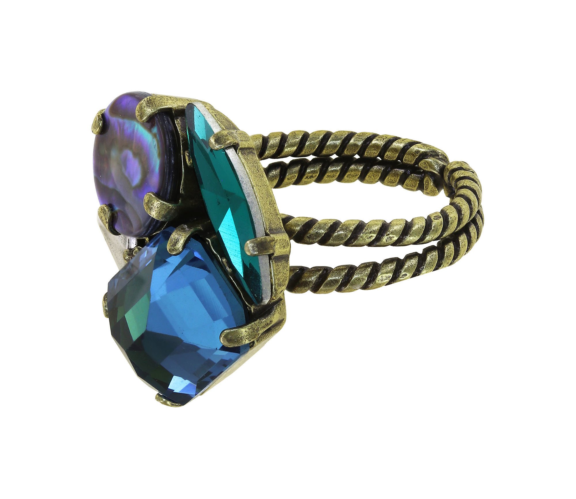 image for Ring Sea Breeze Blue / Green  