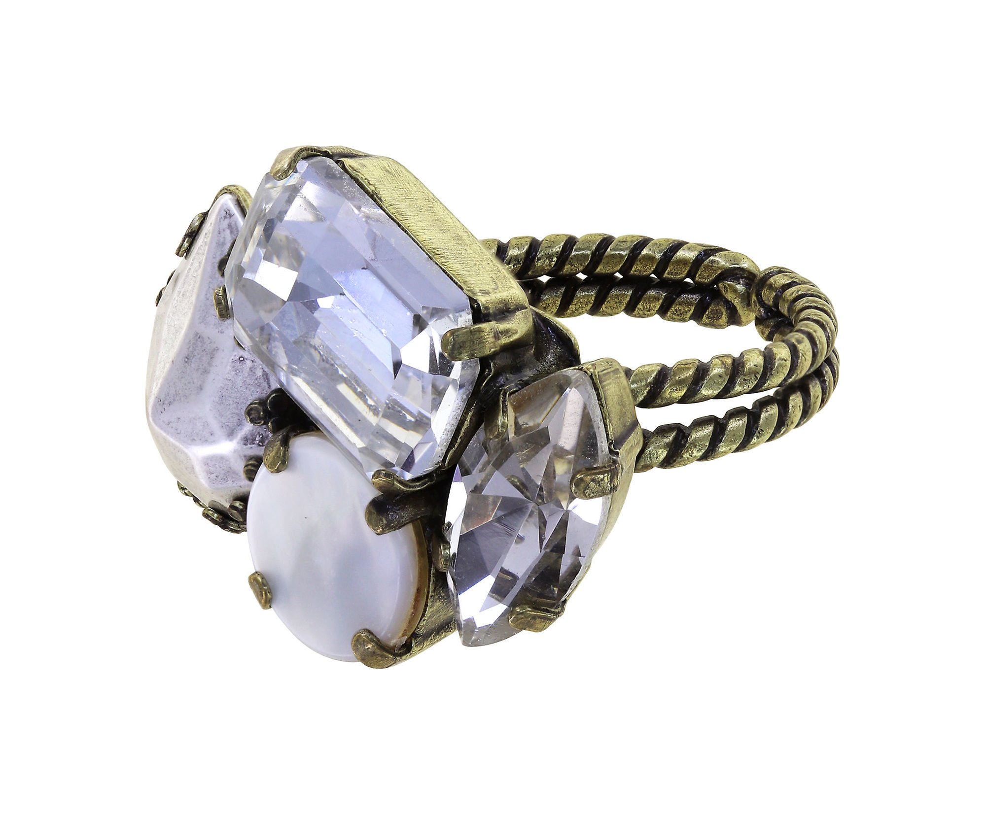 image for Ring Sea Breeze White  