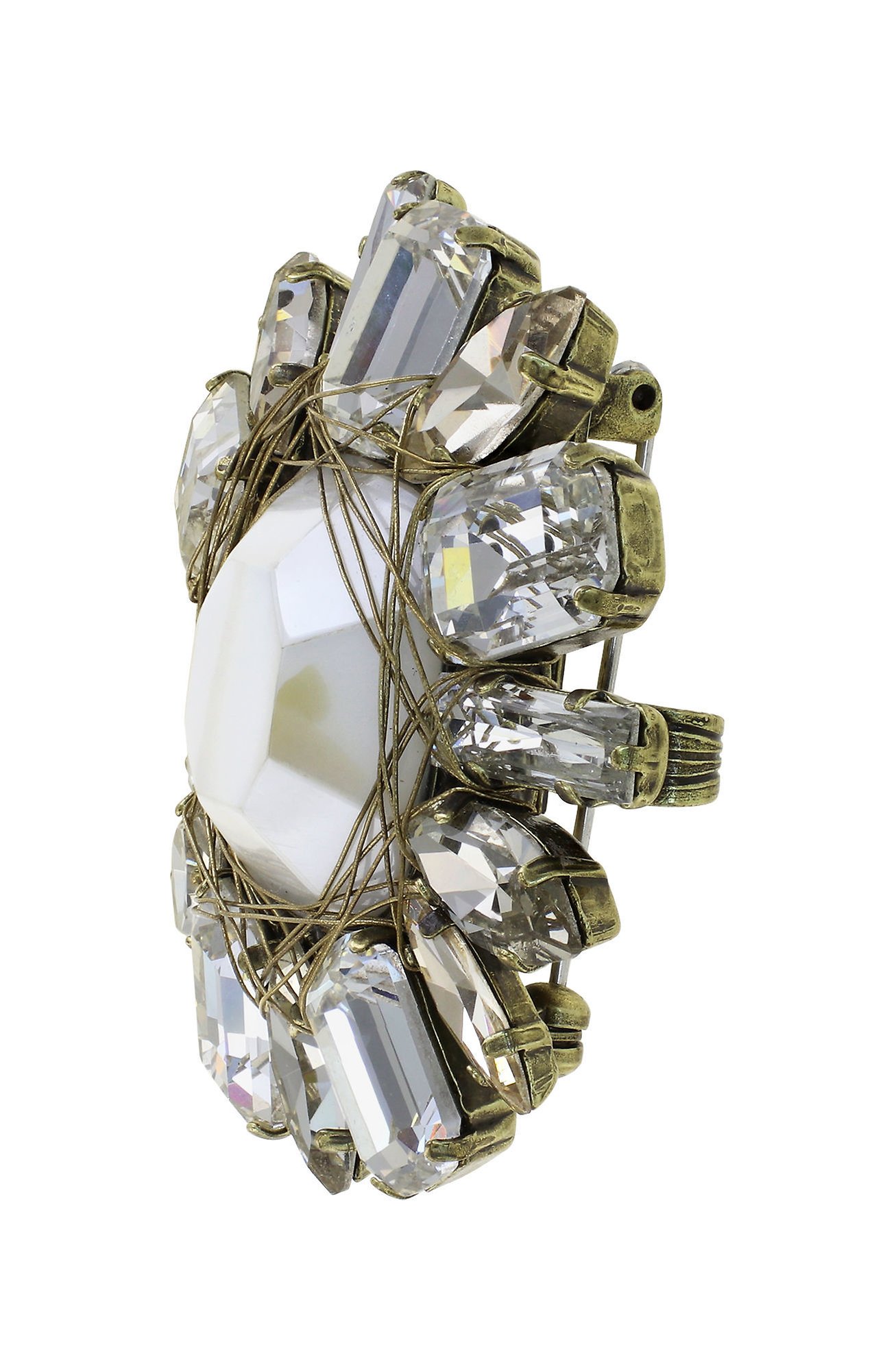 Bild für Brosche Cocktail at the Beach Weiß  Größe L