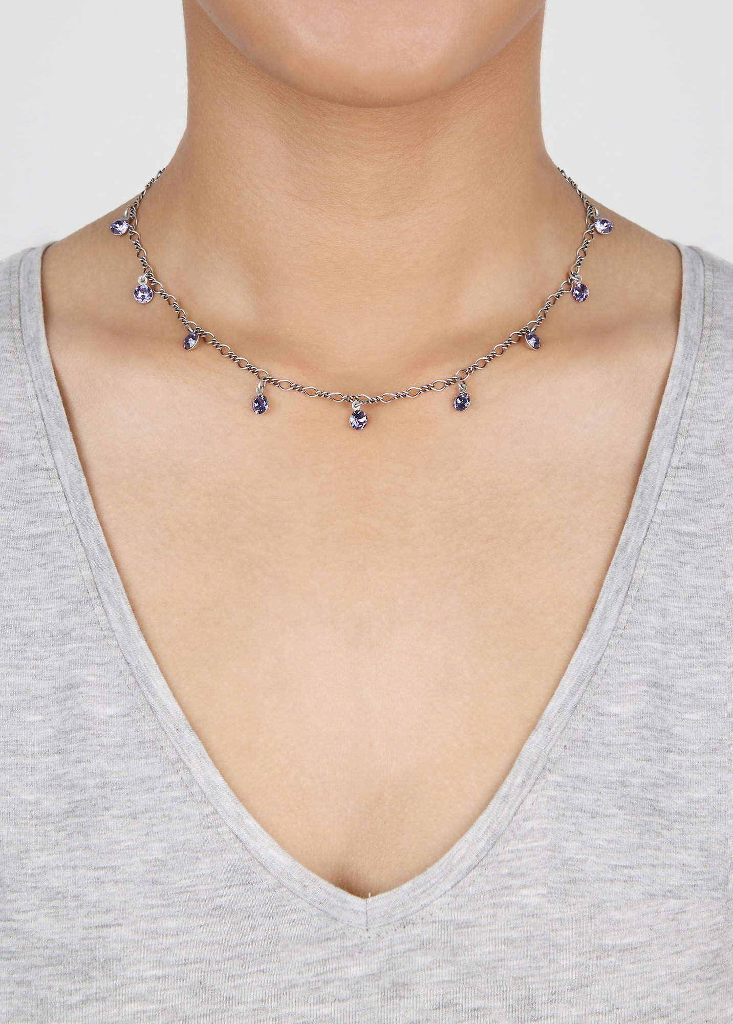 Bild für Halskette Tutui Collection Lila Tansanit SS 24