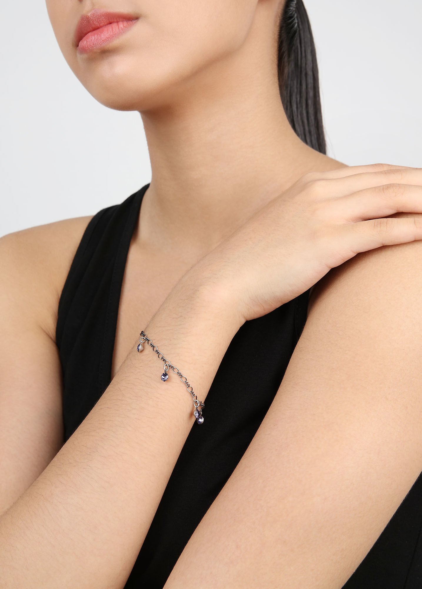 Bild für Armband Tutui Collection Lila Tansanit SS 24