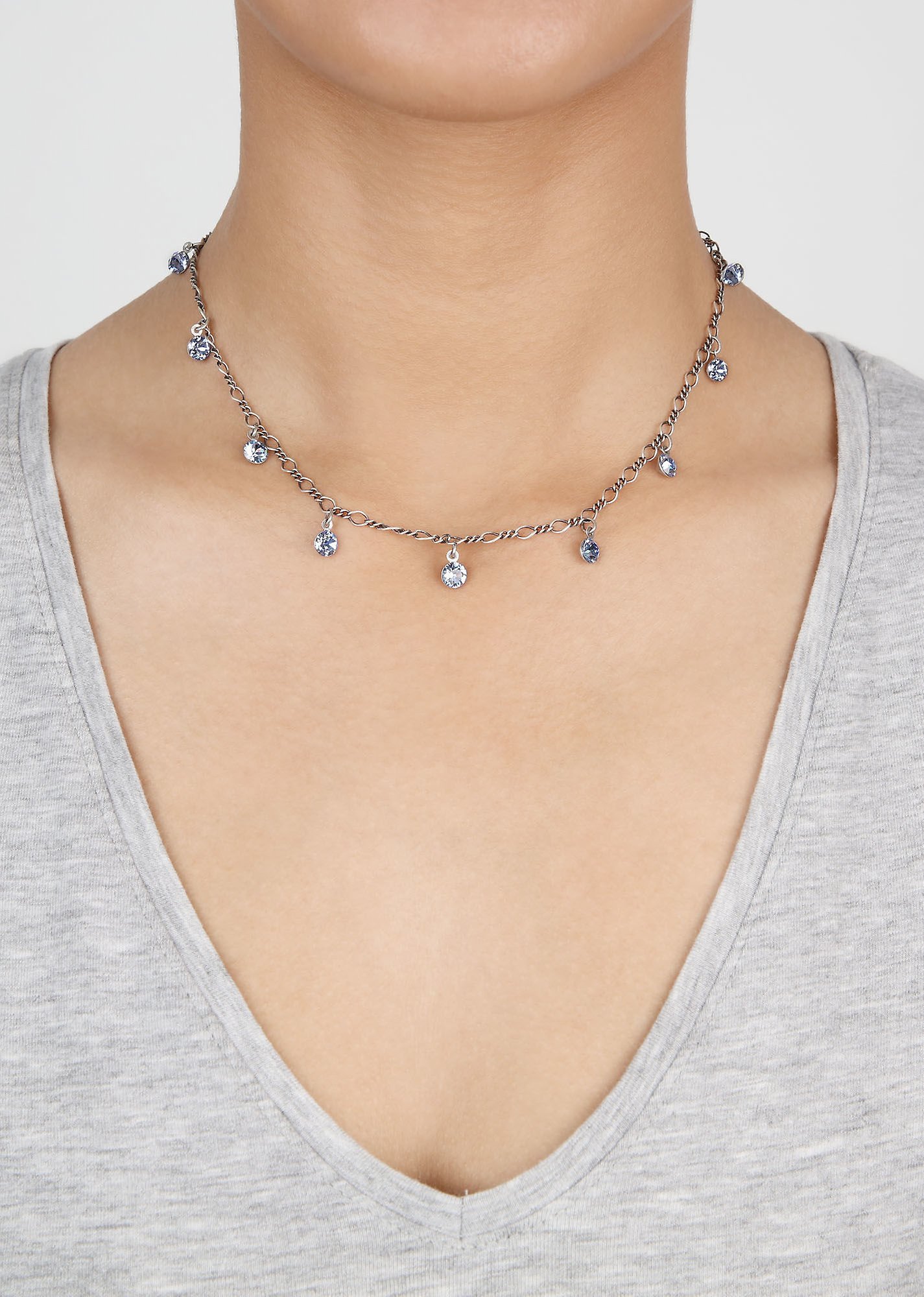 Bild für Halskette Tutui Collection Hellblau Hell-Saphir SS 24