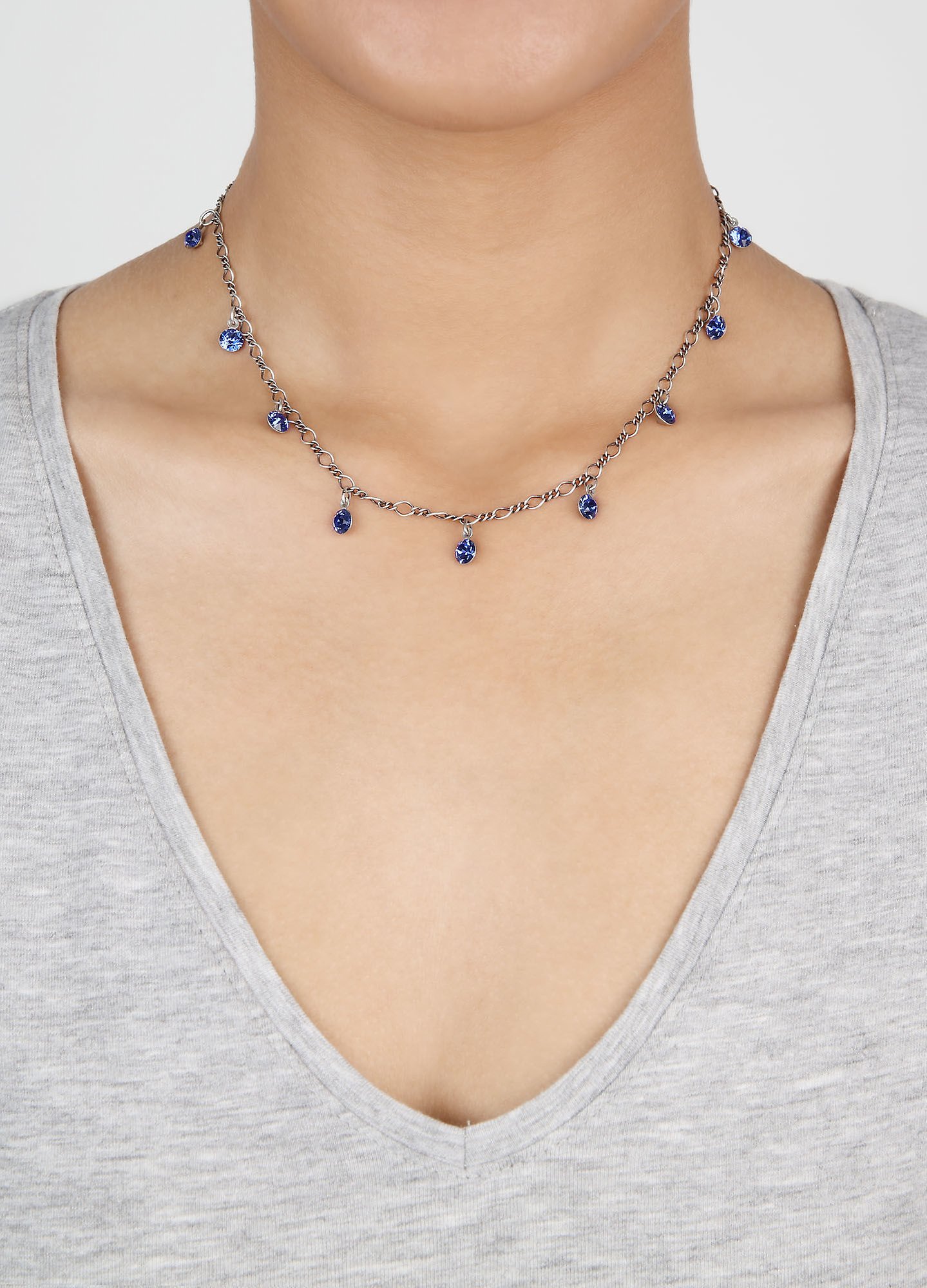 image for Necklace Tutui Collection Blue sapphire SS 24