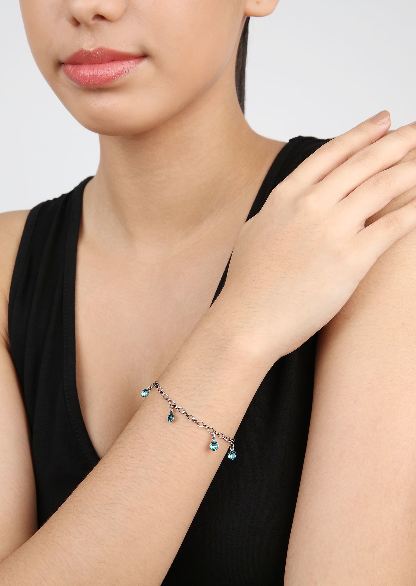 image pour Bracelet Tutui Collection Vert blue zircon SS 24