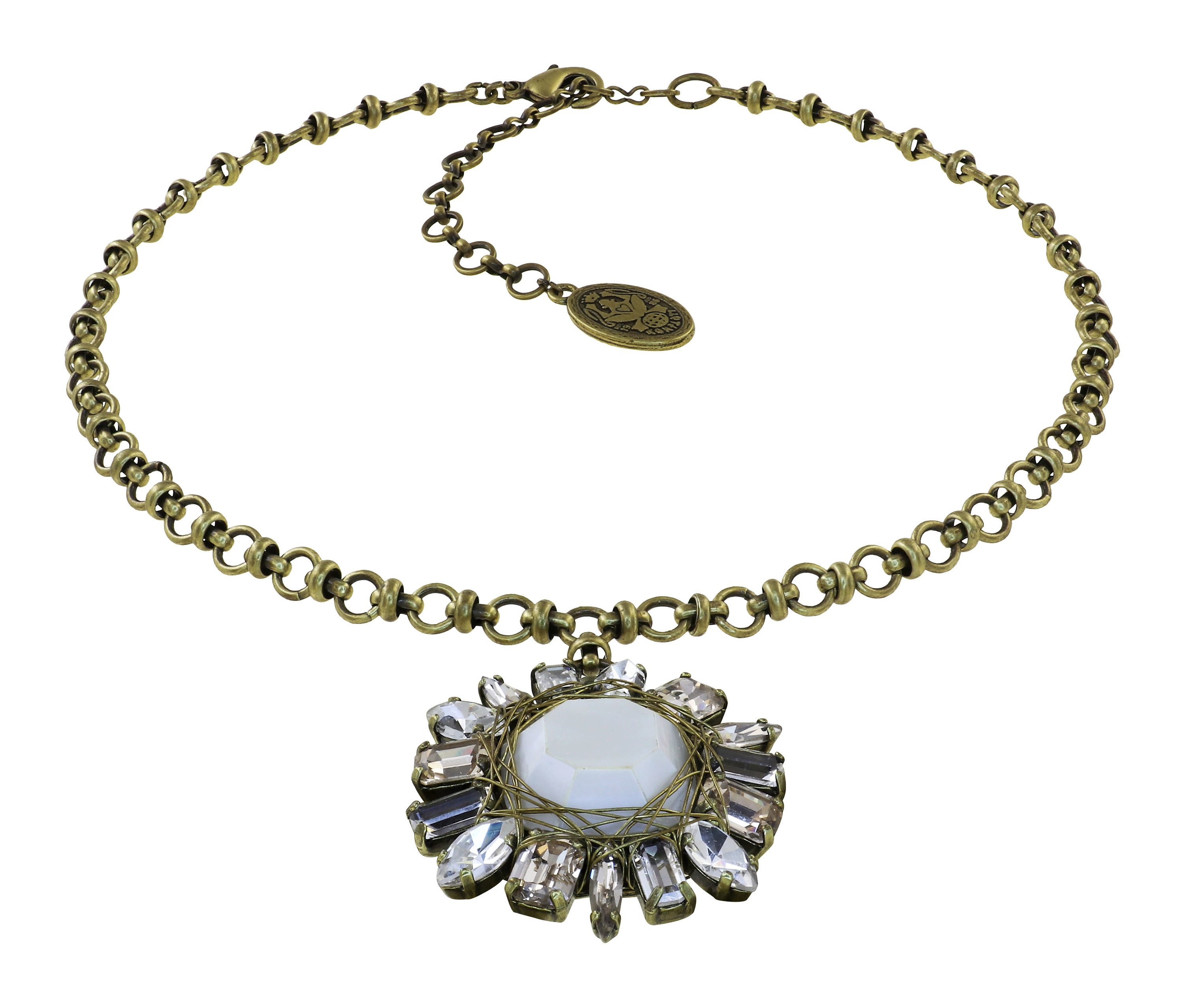 image pour Collier pendant Cocktail at the Beach Blanc  size M