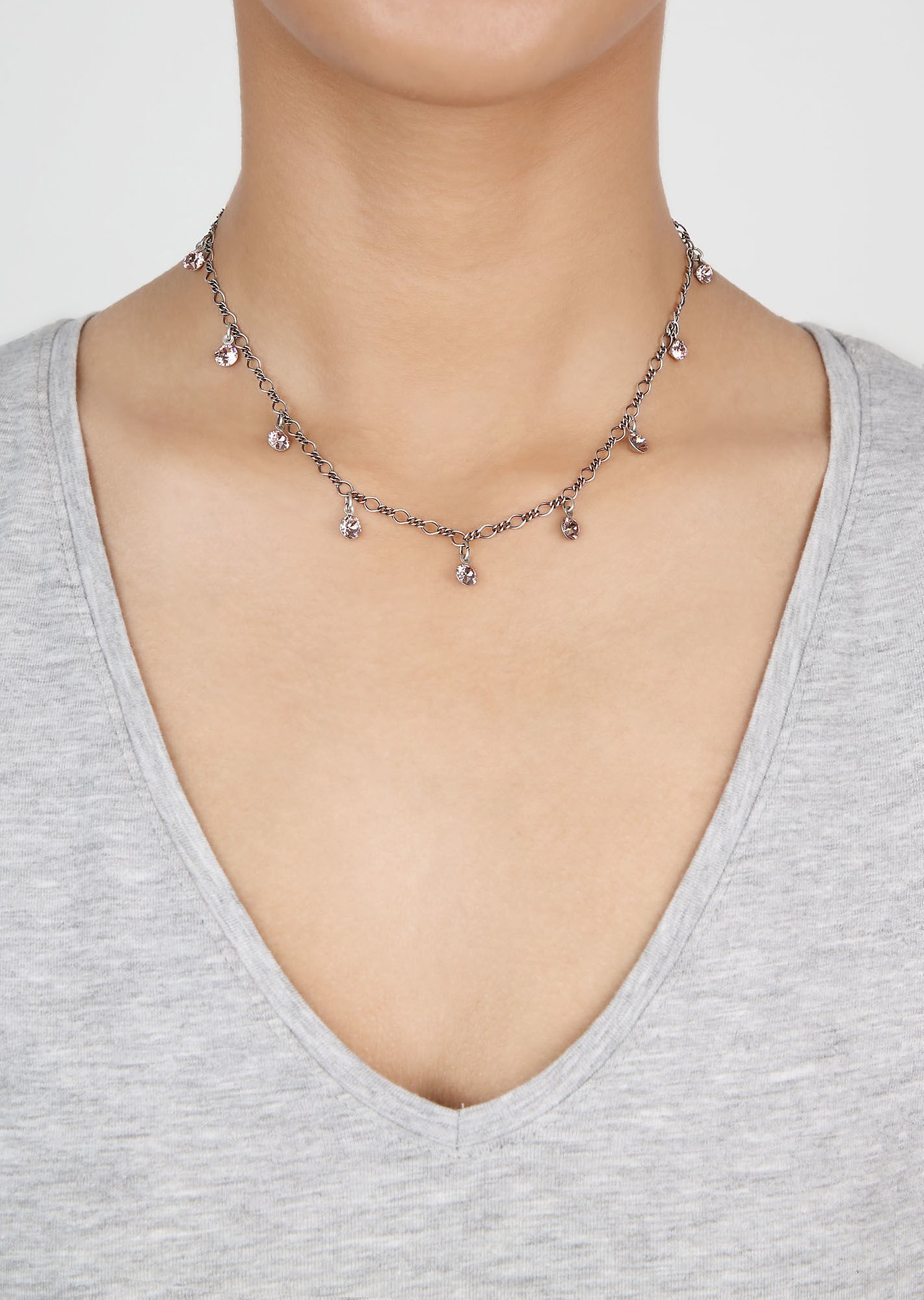 image for Necklace Tutui Collection Pink vintage rose SS 24