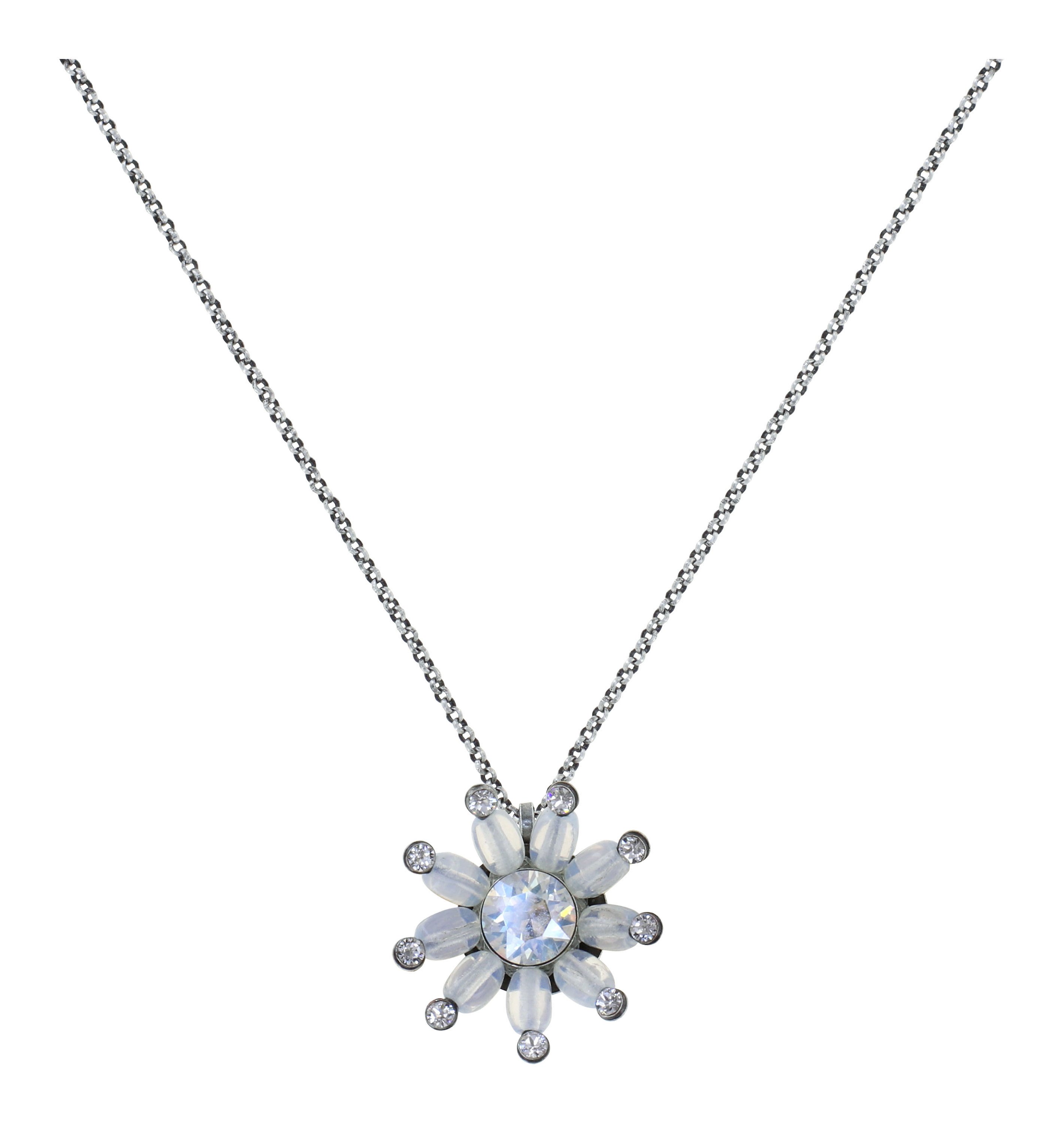 image for Necklace Pendant Daisy Riot White  size S