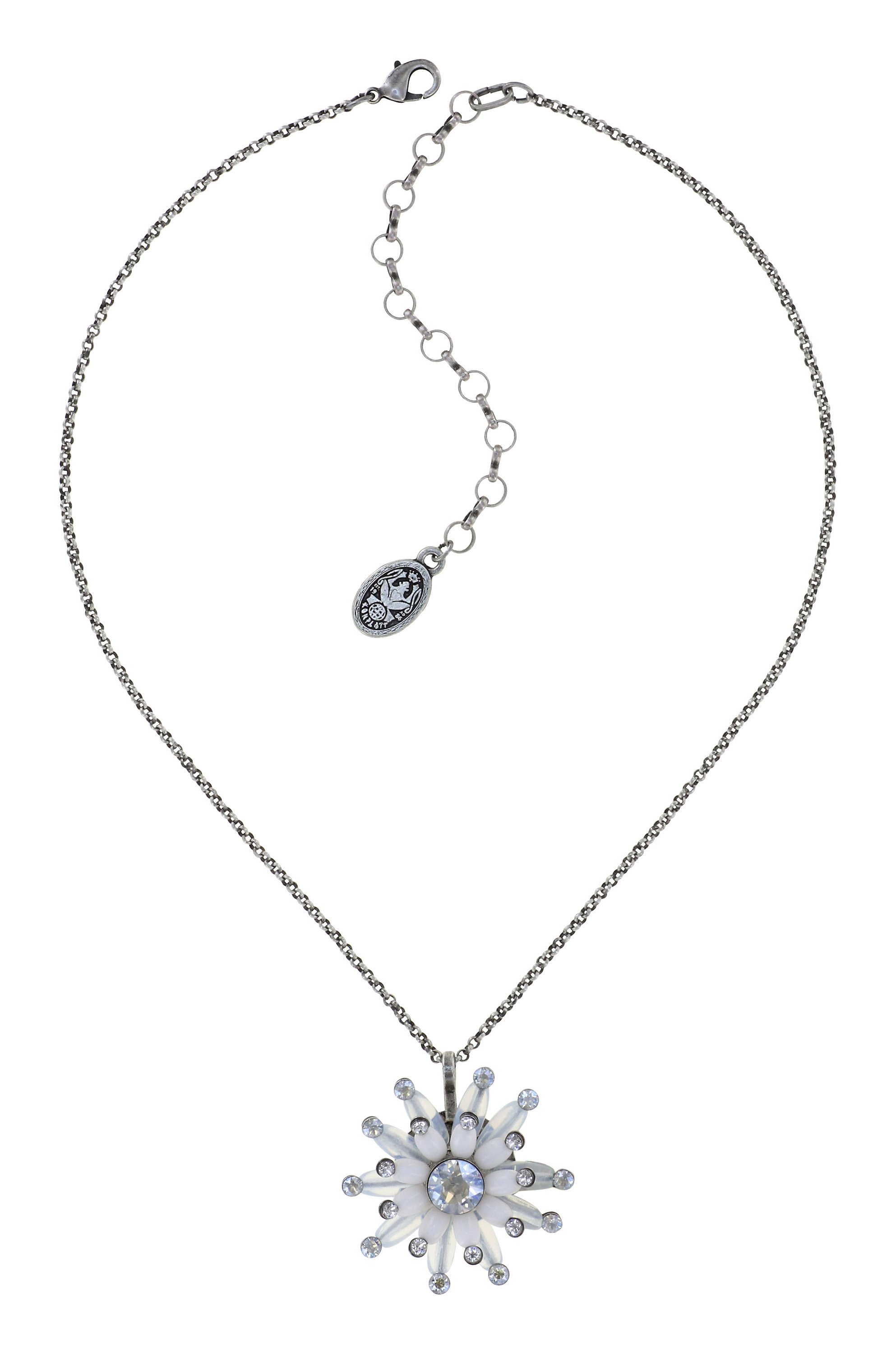 image pour Collier pendant Daisy Riot Blanc  size M