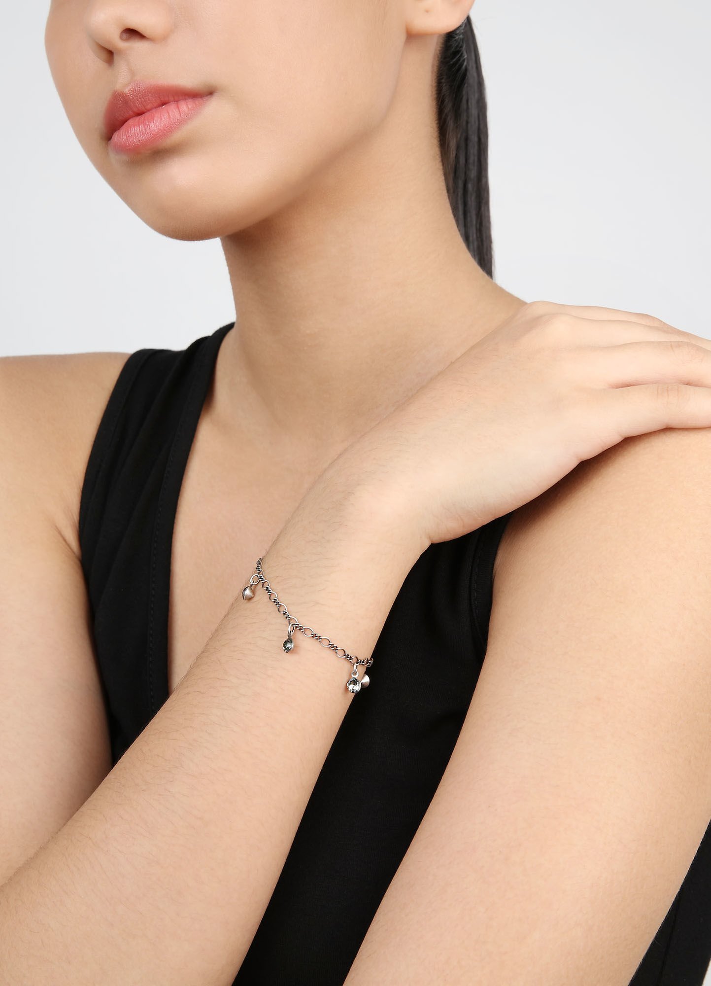 Bild für Armband Tutui Collection Grau Schwarzer Diamant SS 24