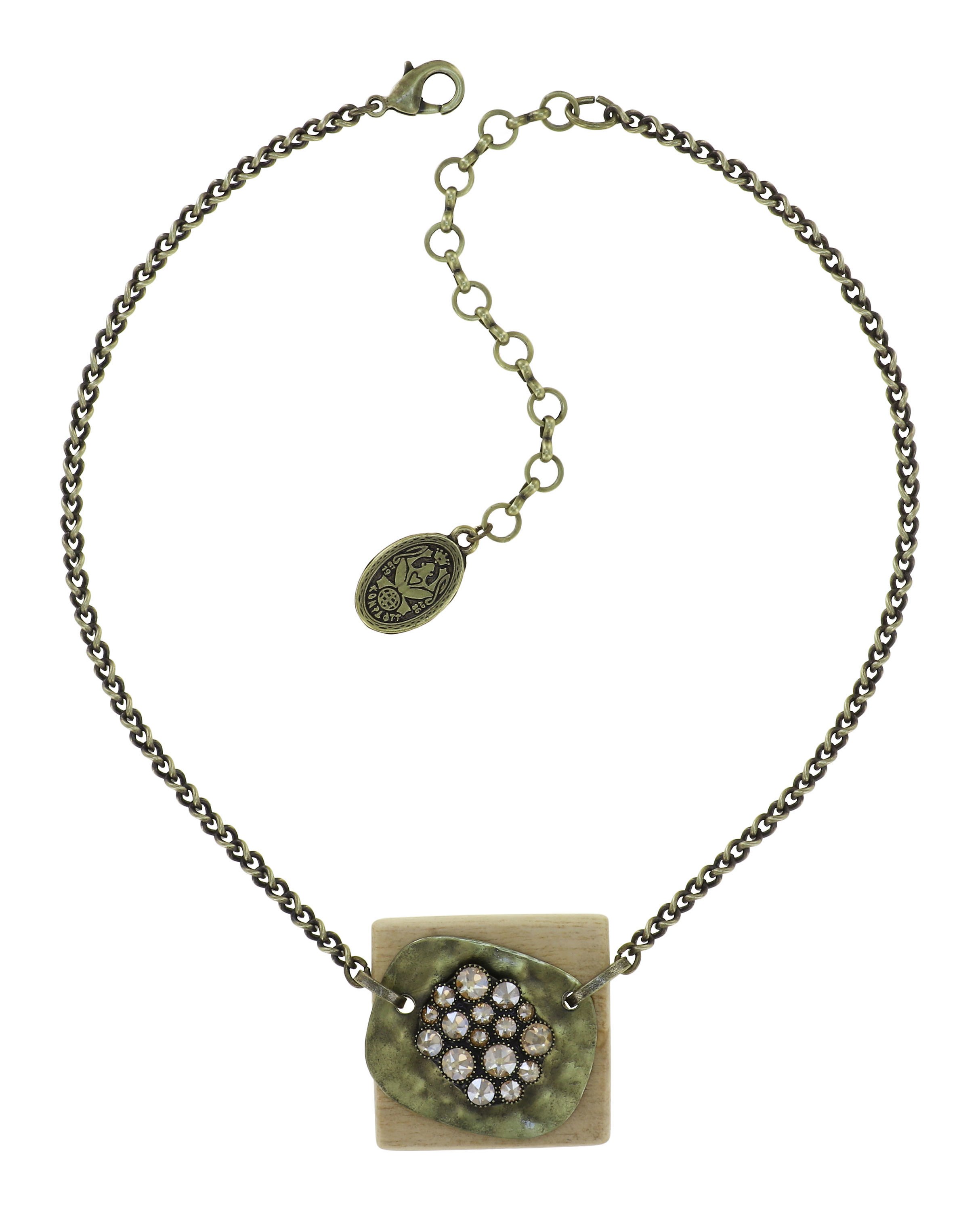 image for Necklace Earth, Wind and Business Beige  