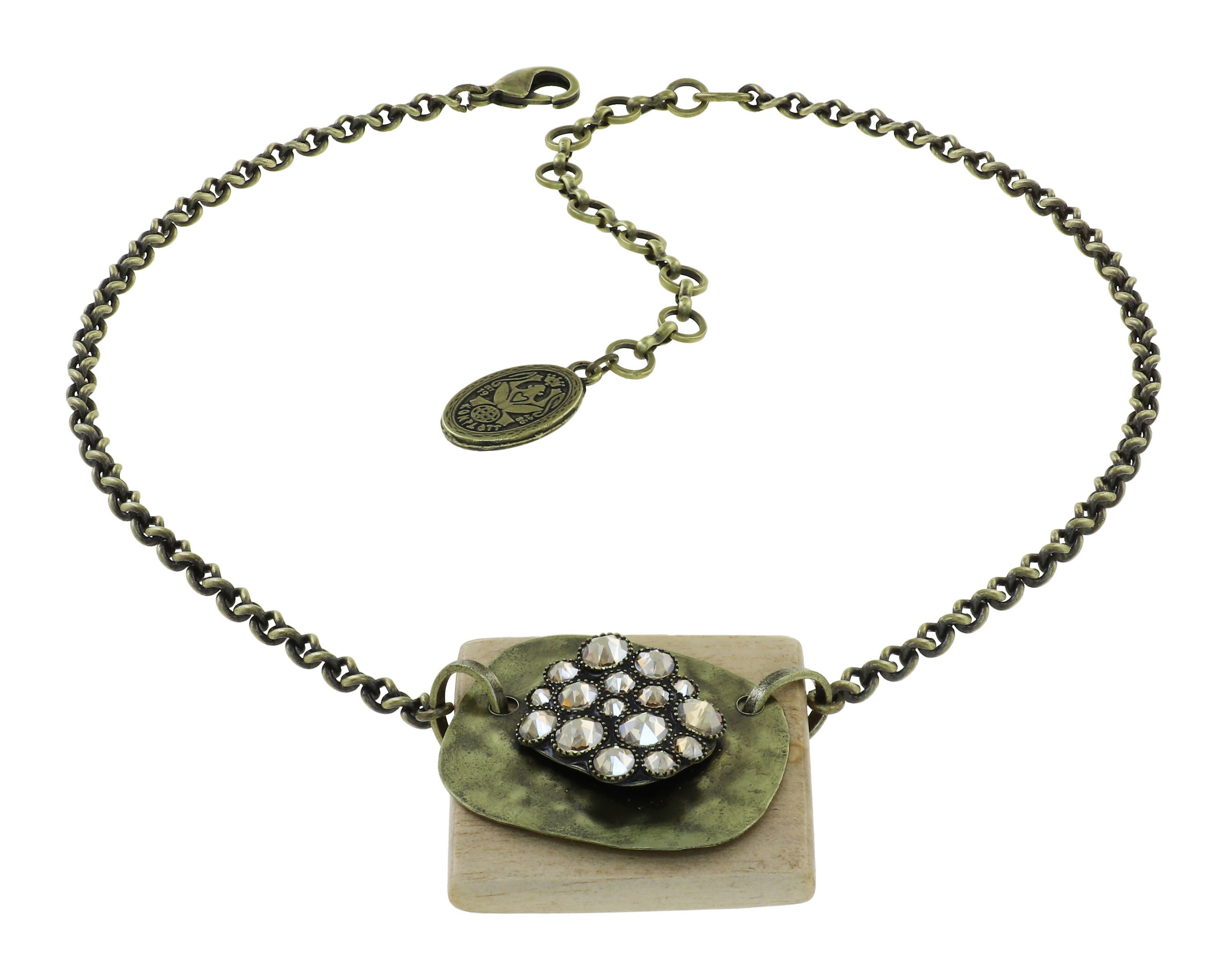 image pour Collier Earth, Wind and Business Beige  